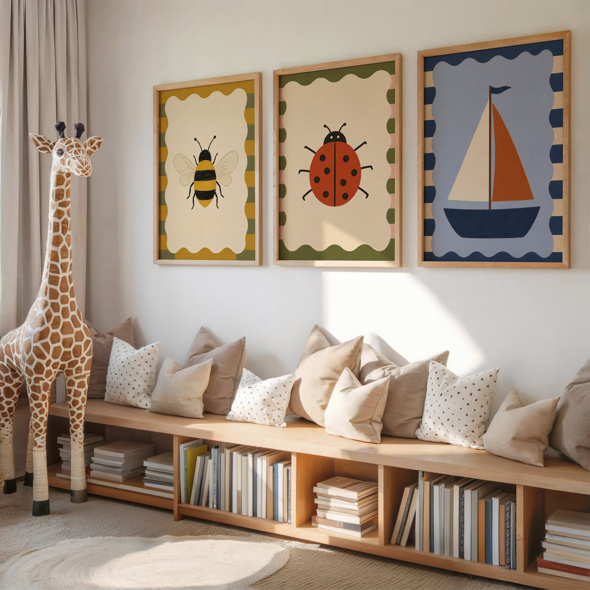 Sailboat Wall Art Poster
