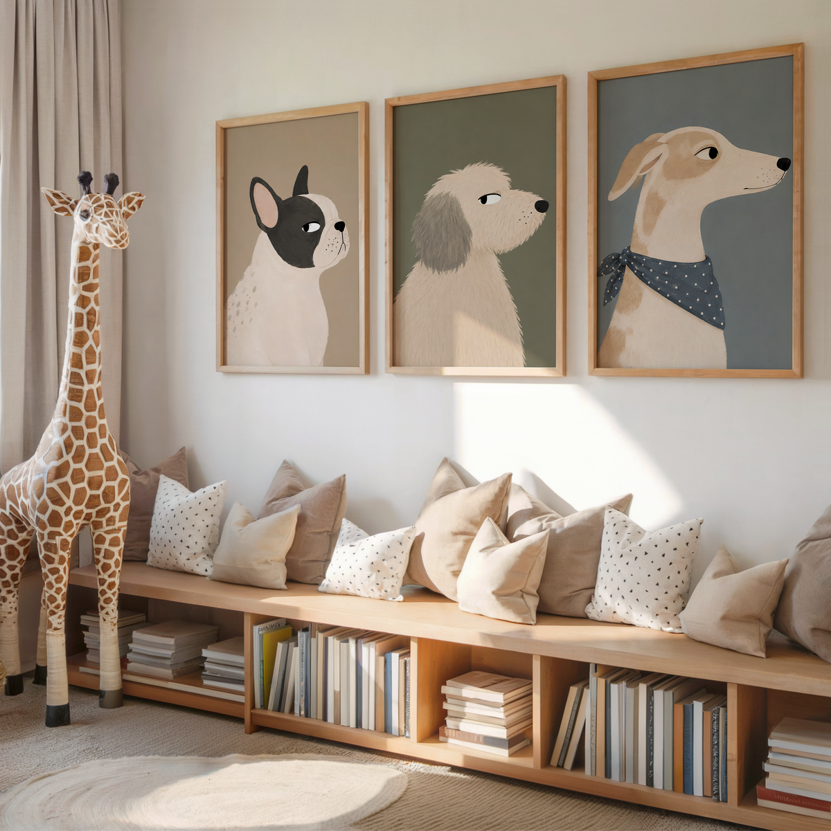 French Bulldog Wall Art Poster