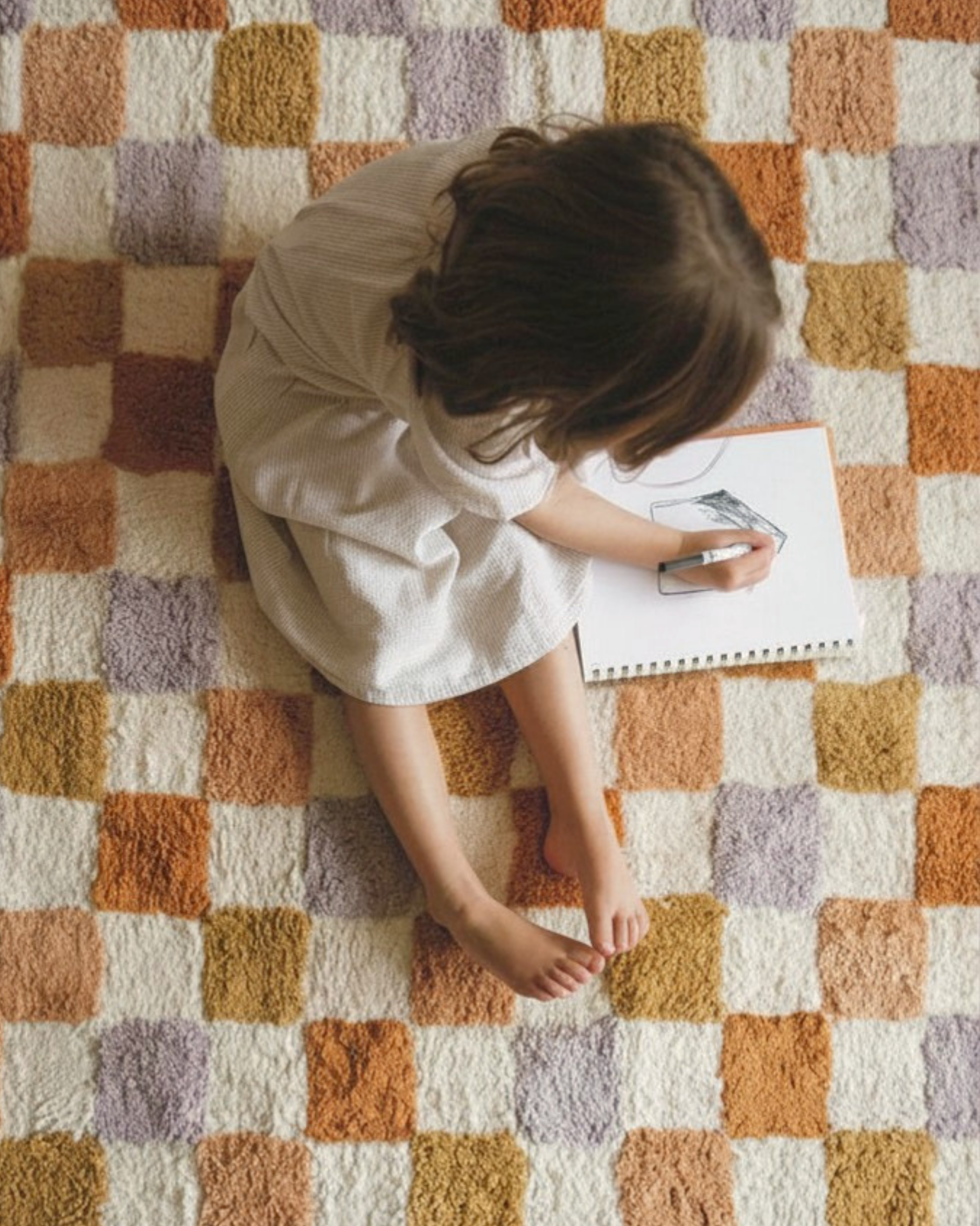 Vintage Check Rug