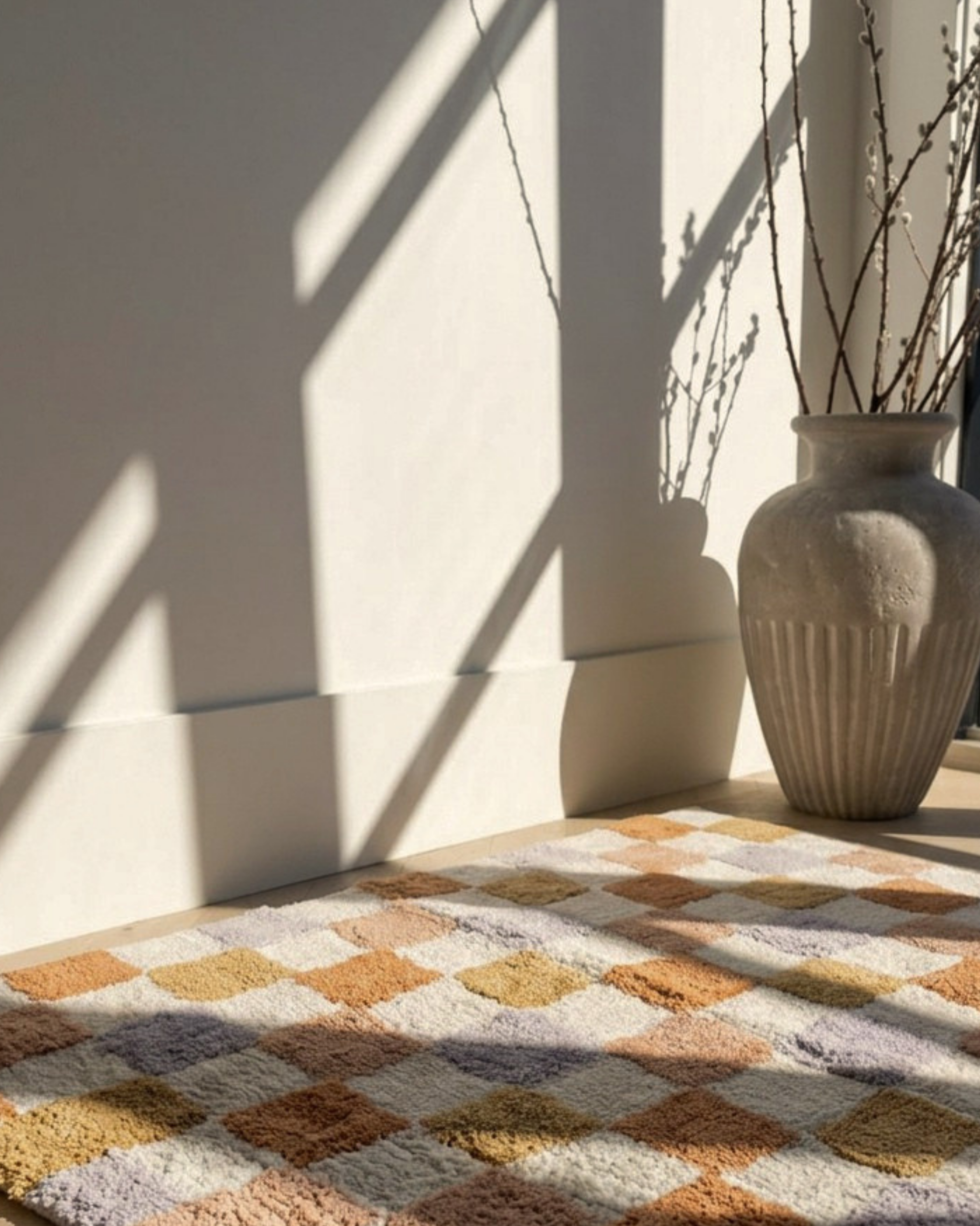 Vintage Check Rug