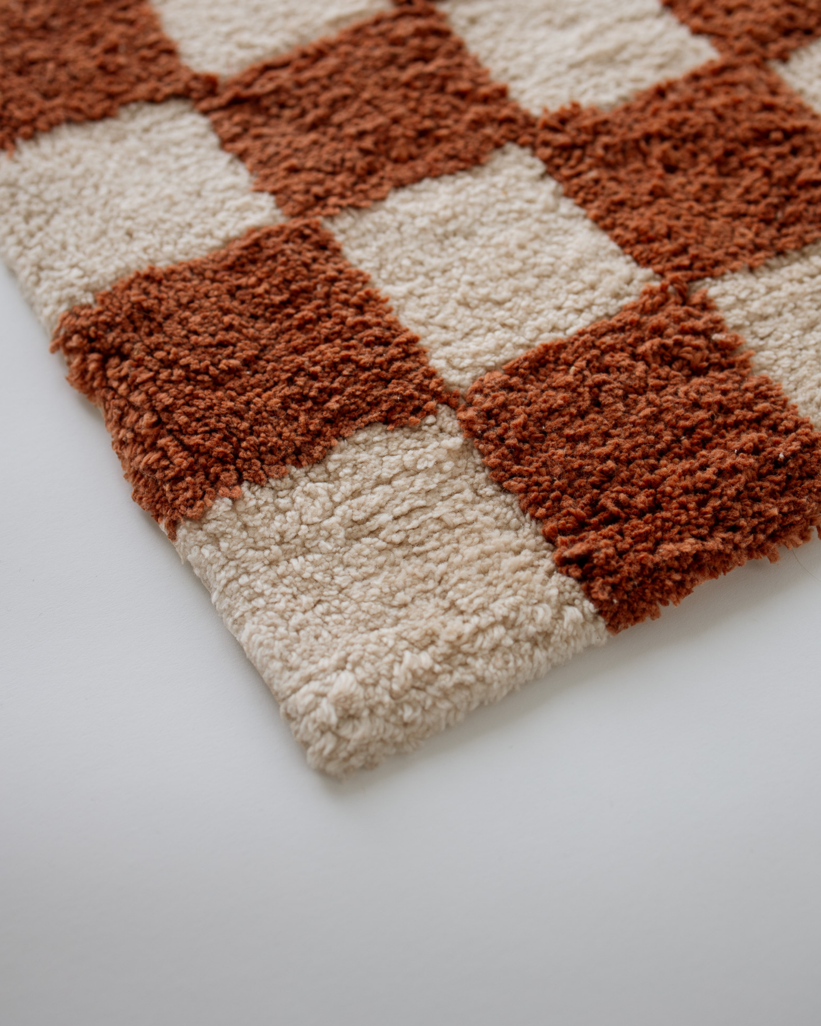 Rustic Check Rug
