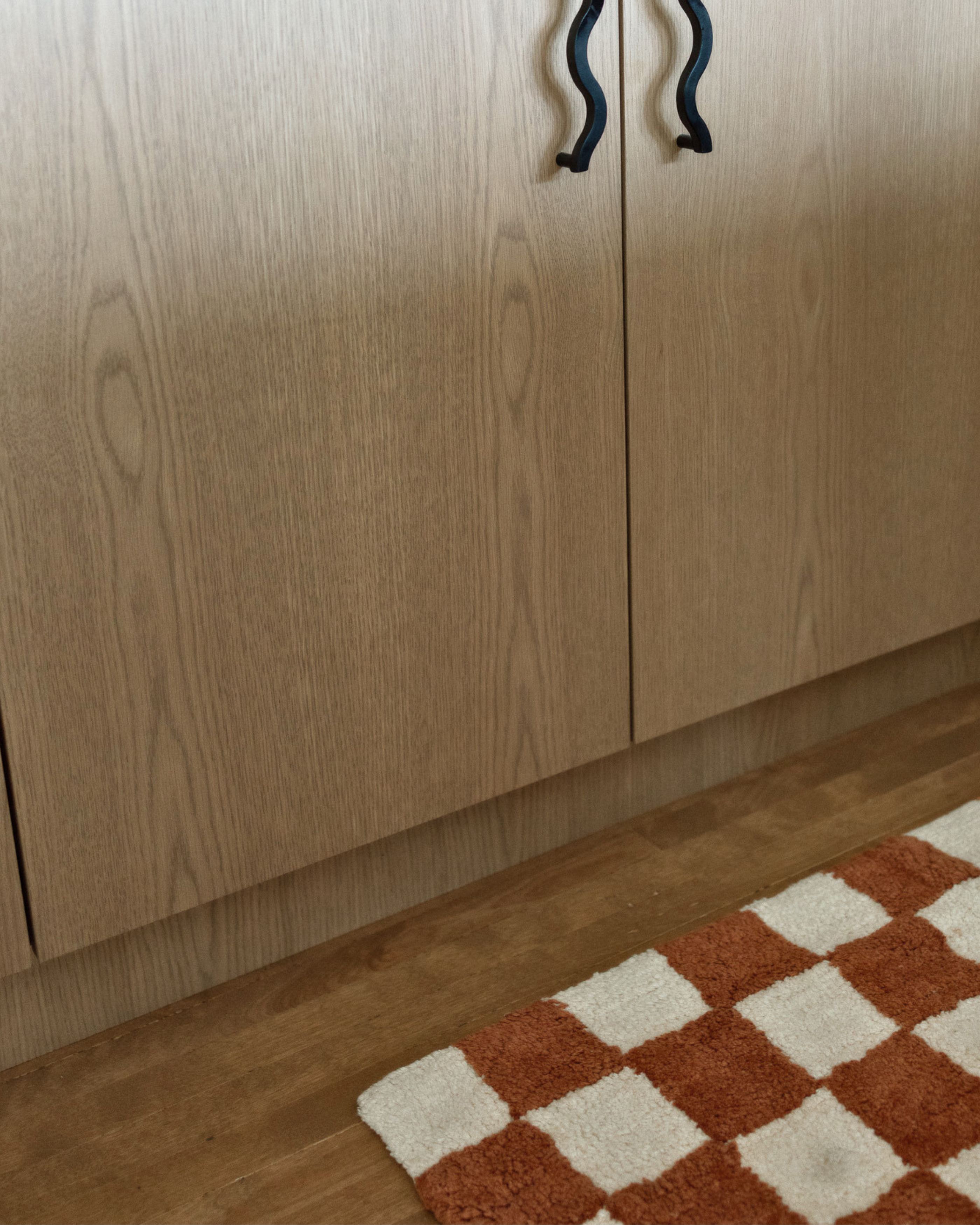 Rustic Check Rug
