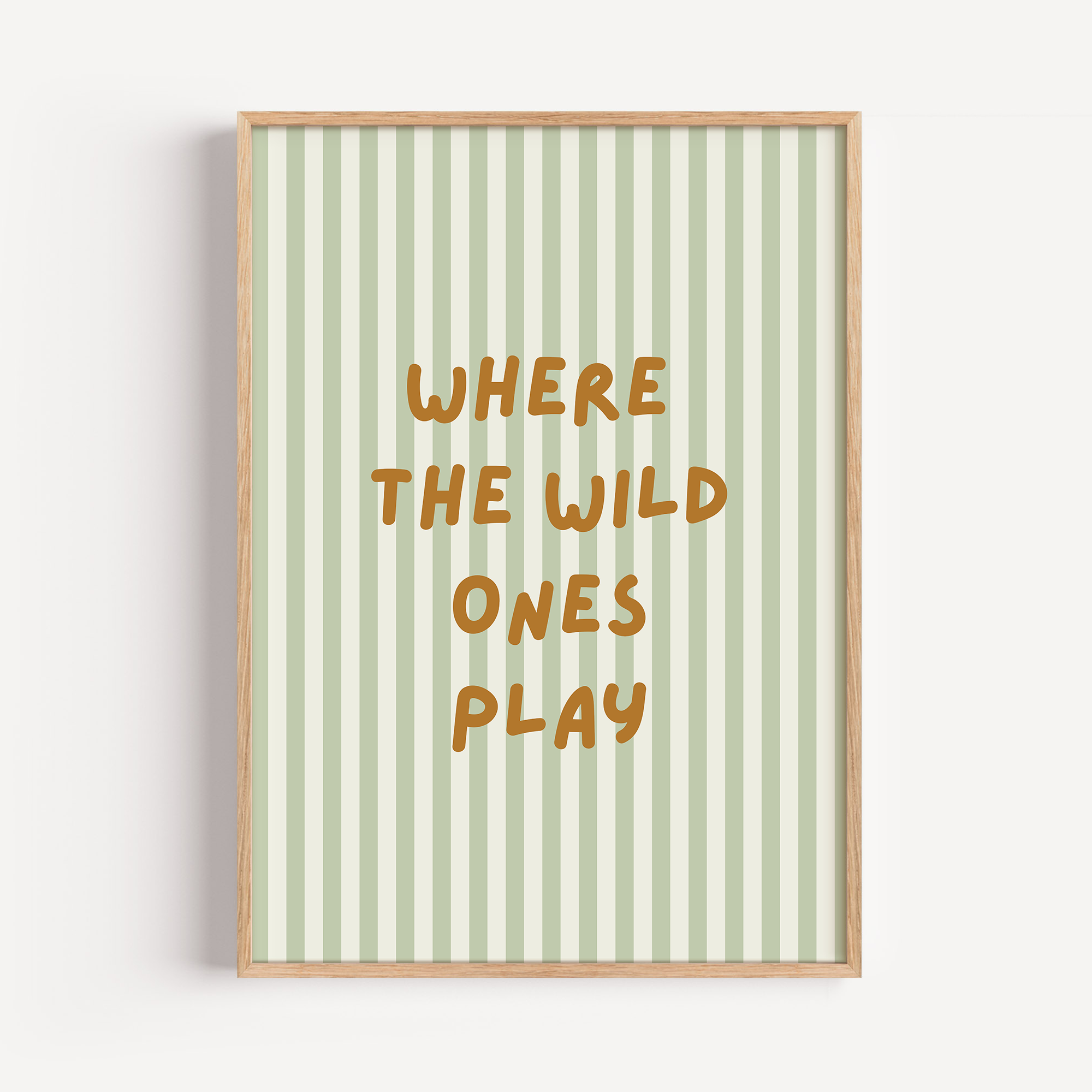 Where The Wild Ones Play Poster