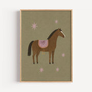 Horse Wall Art Poster