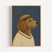 Poodle Wall Art Poster