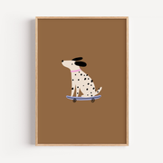 Dalmatian Dog Poster