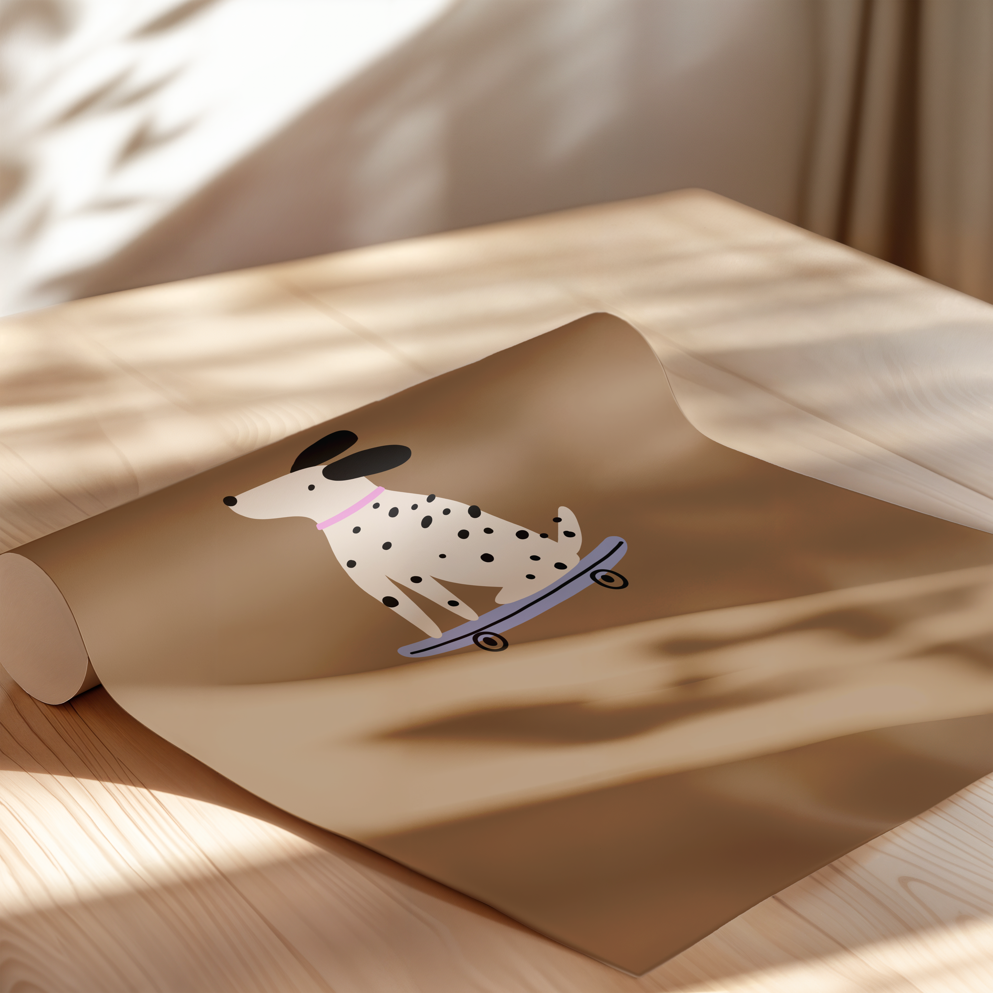 Dalmatian Dog Poster