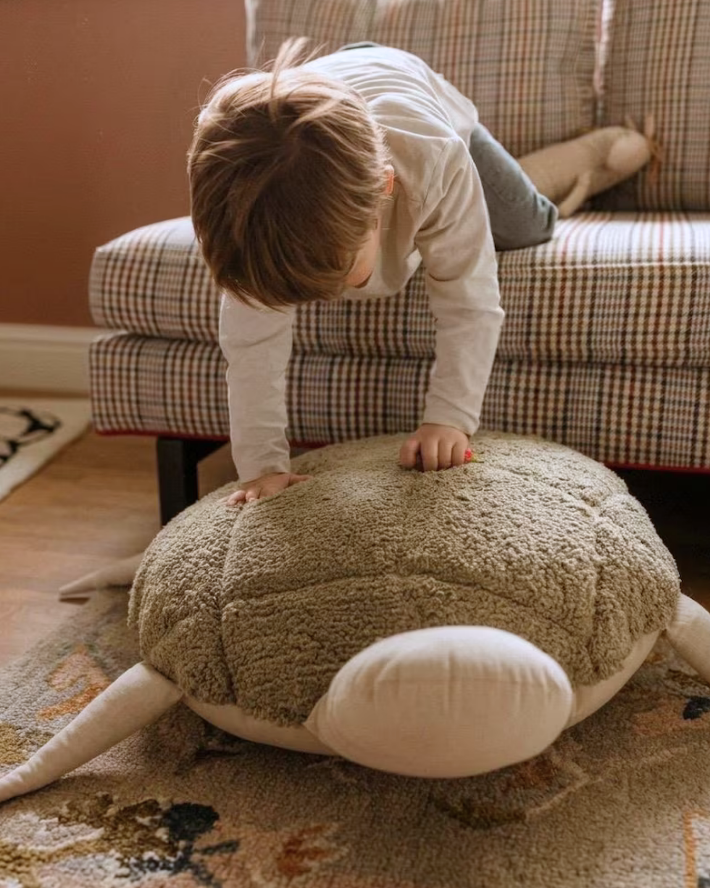 Sandy the Sea Turtle Pouf