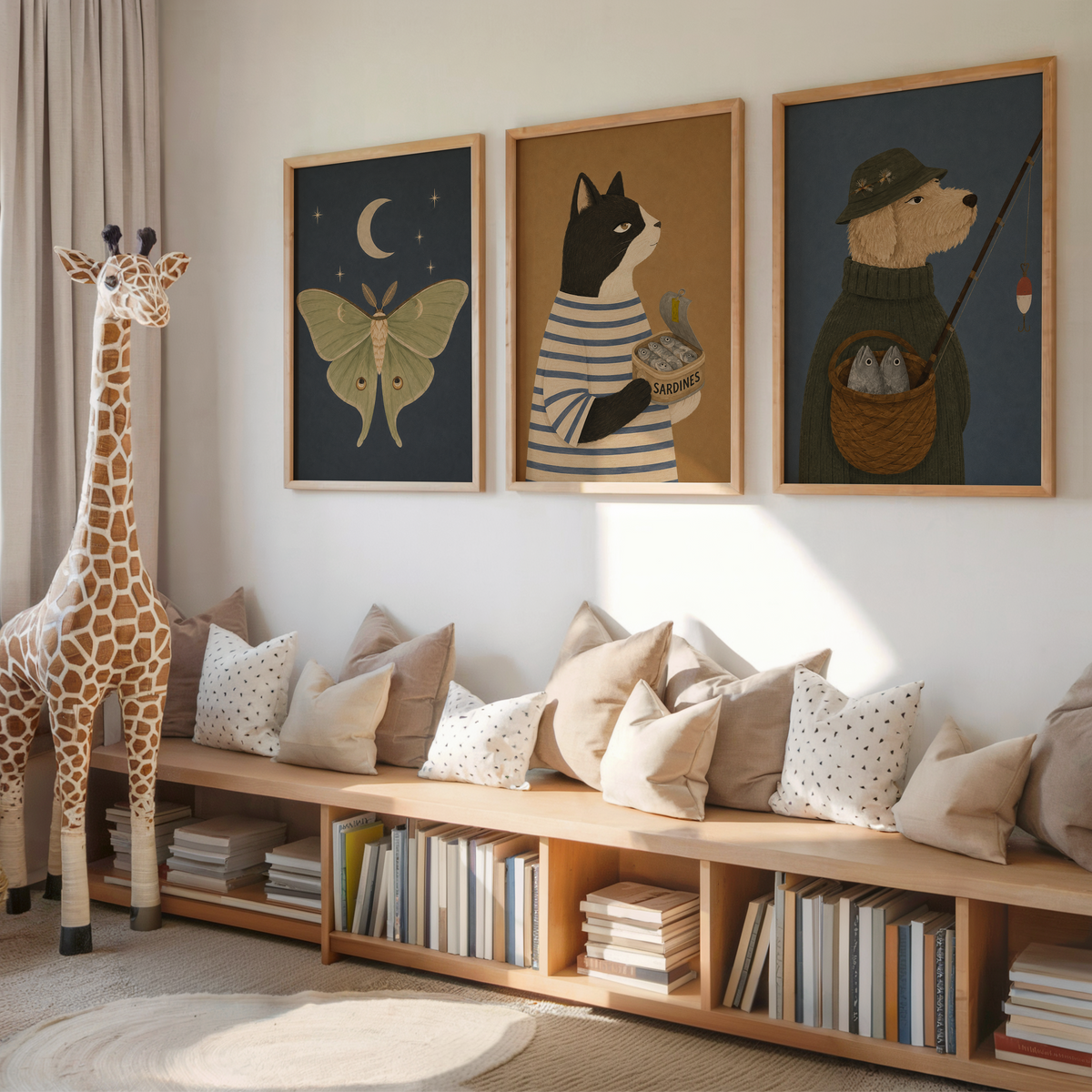 Luna Moth Wall Art Poster