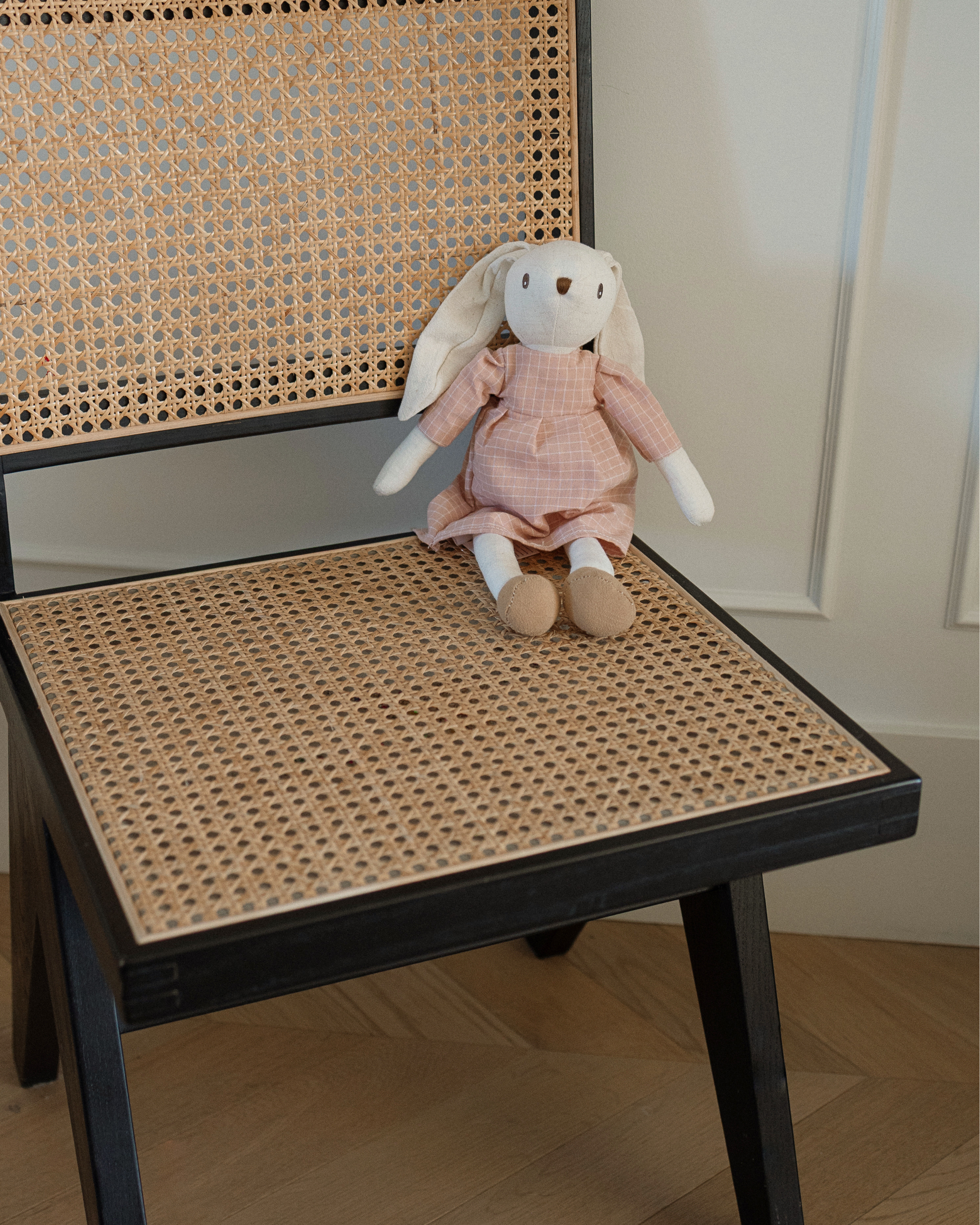 Pink Dress Bunny Plush Toy