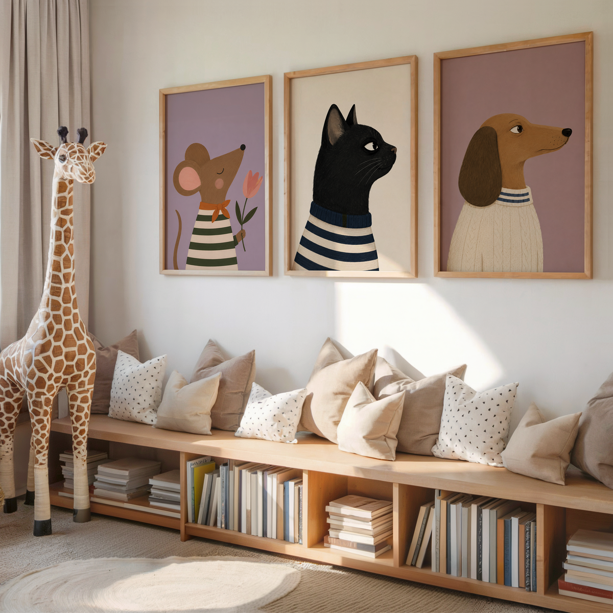 Dachshund Wall Art Poster
