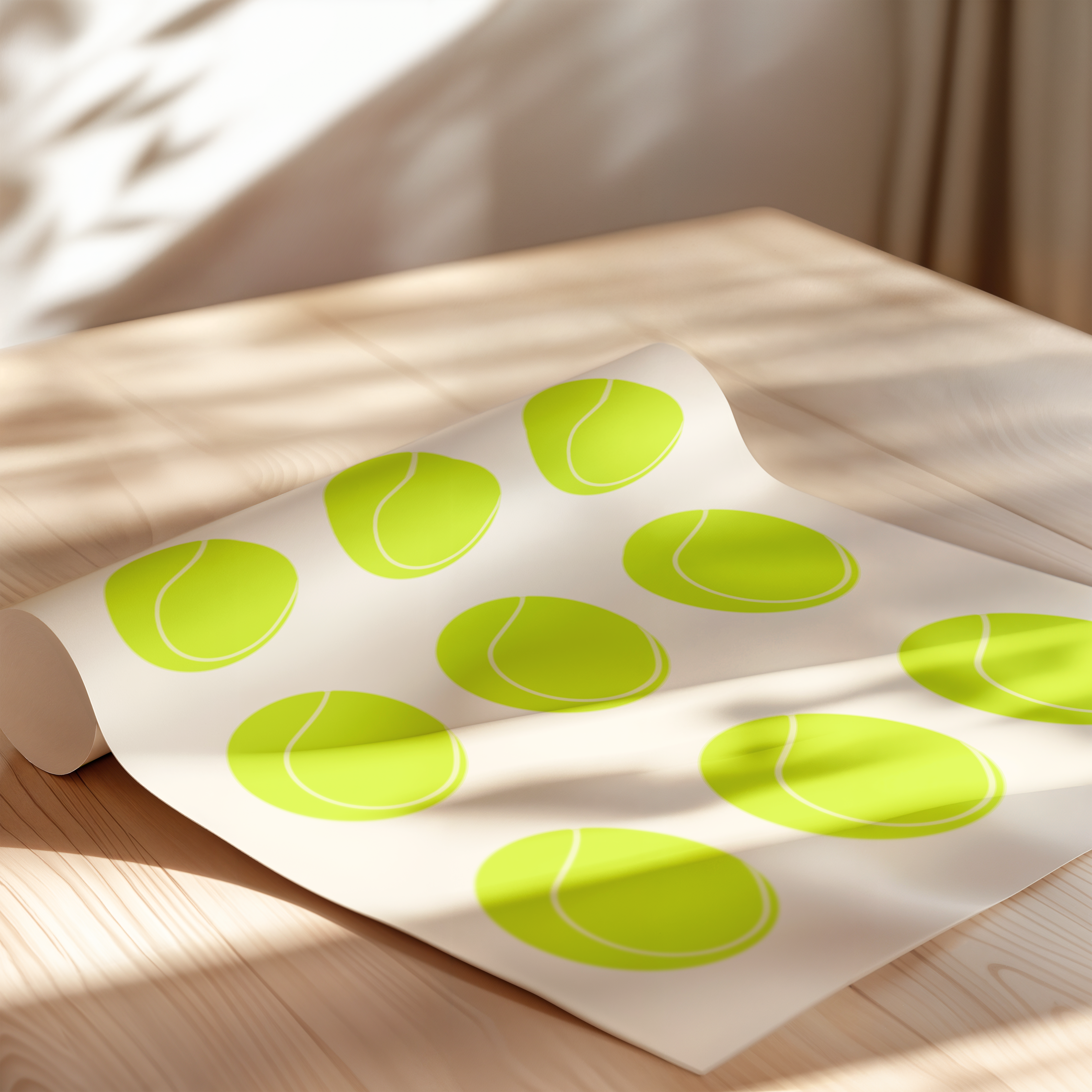 Green Tennis Balls Poster