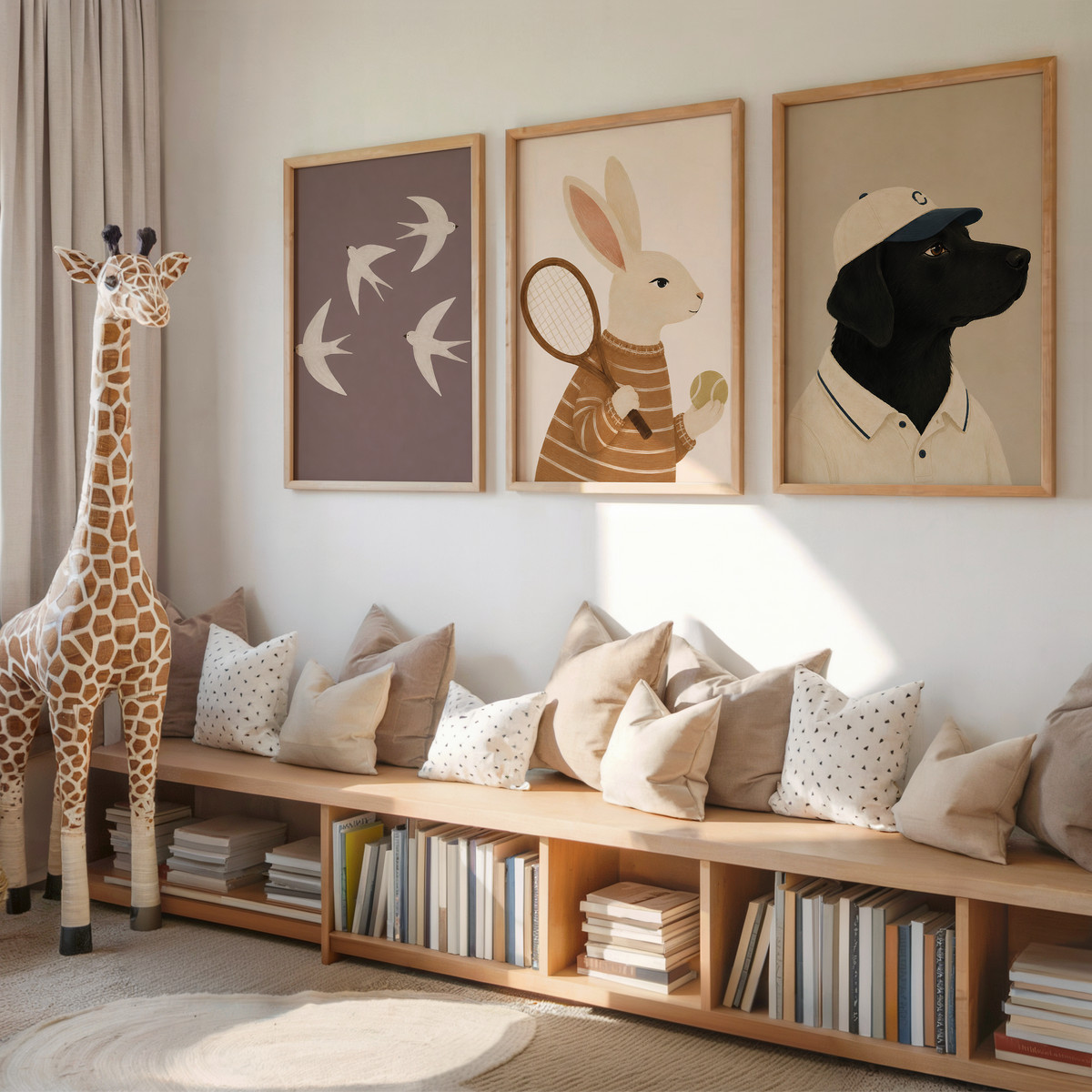 Swallow Bird Wall Art Poster