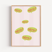 Merci Poster