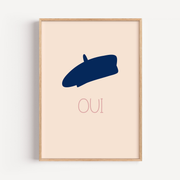 OUI Hat Poster