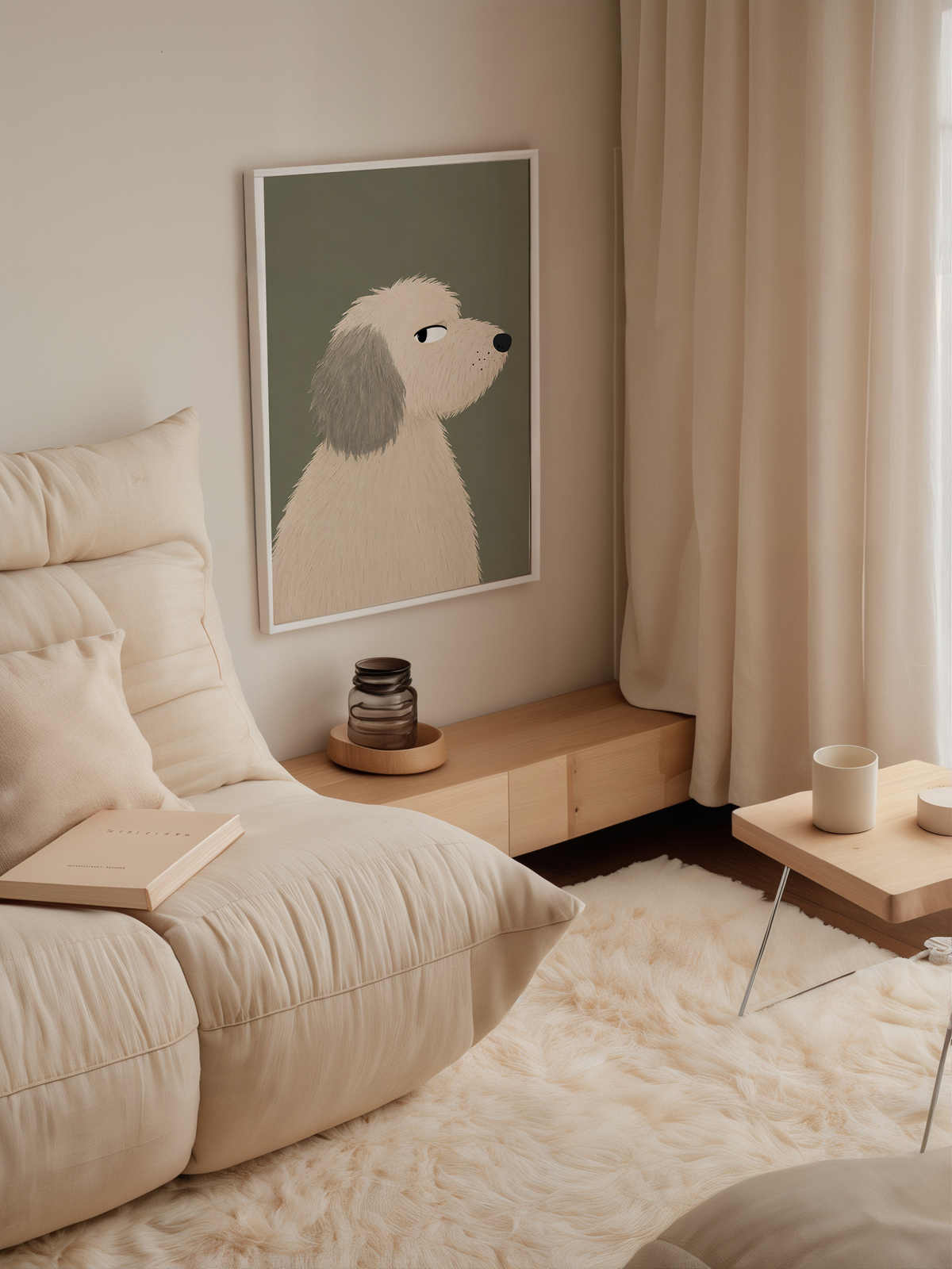 Dog Wall Art Poster