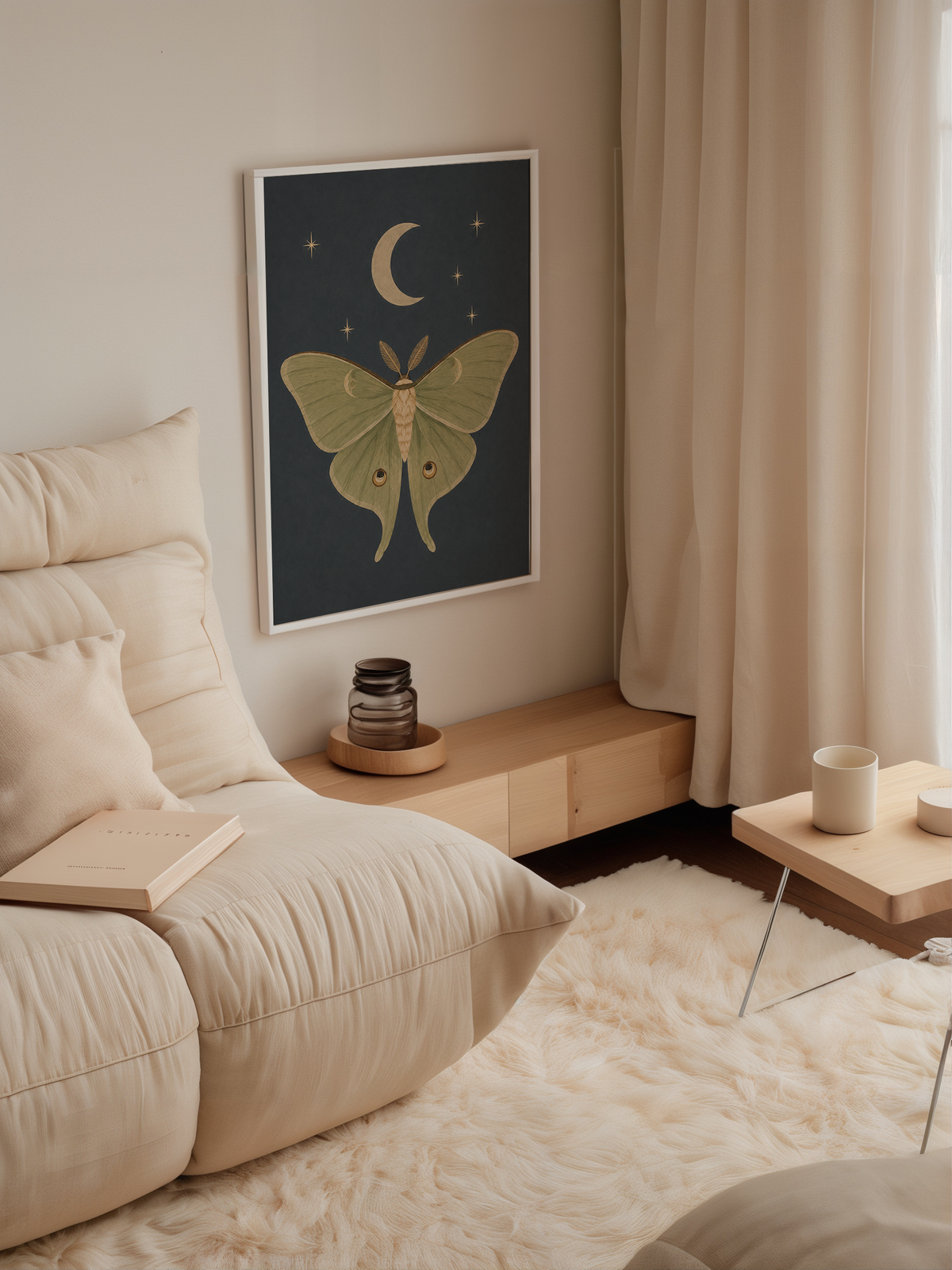Luna Moth Wall Art Poster