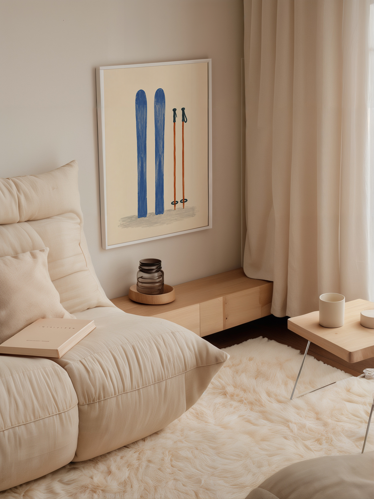 Ski Wall Art Poster