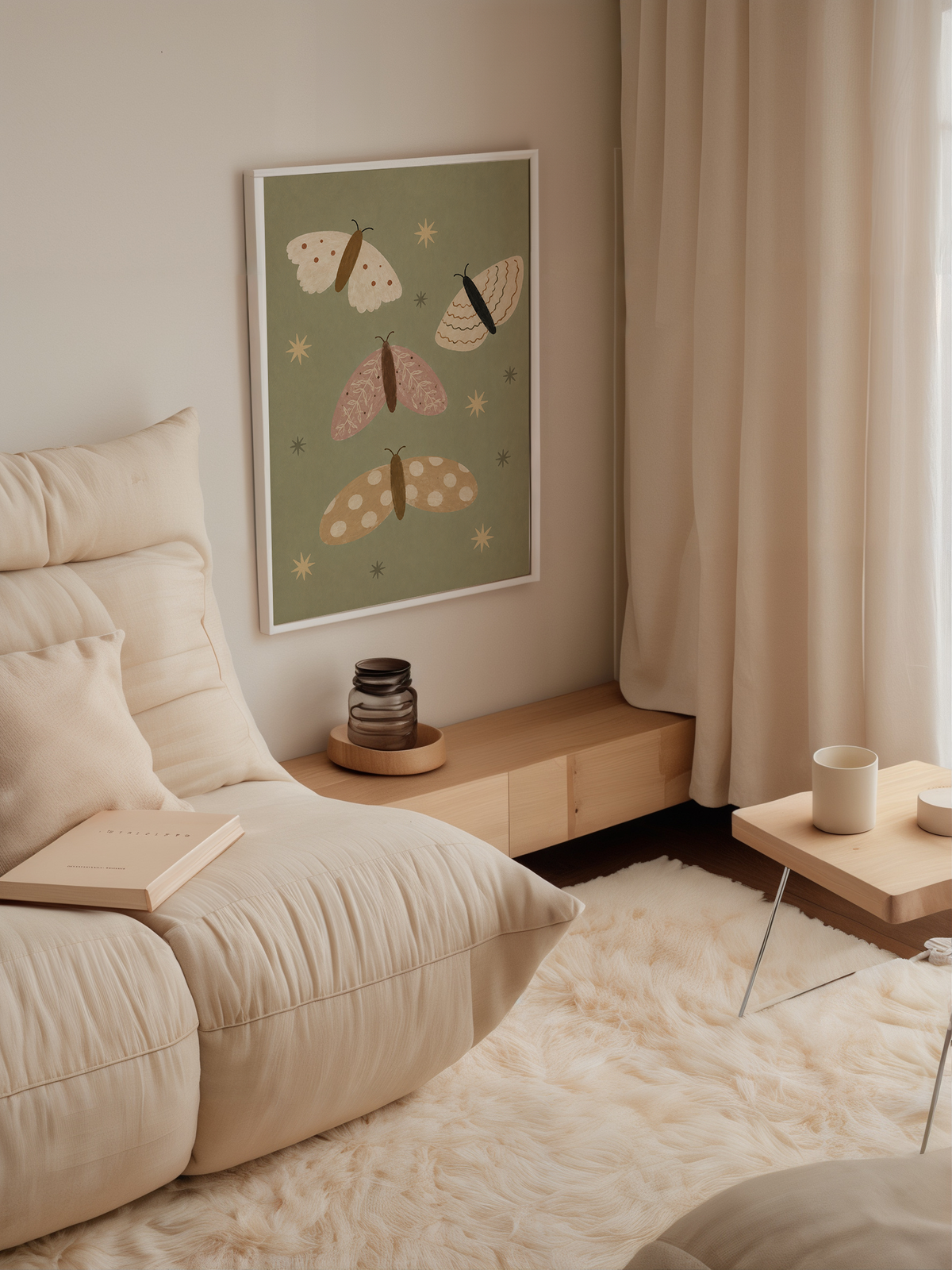 Moth Wall Art Poster