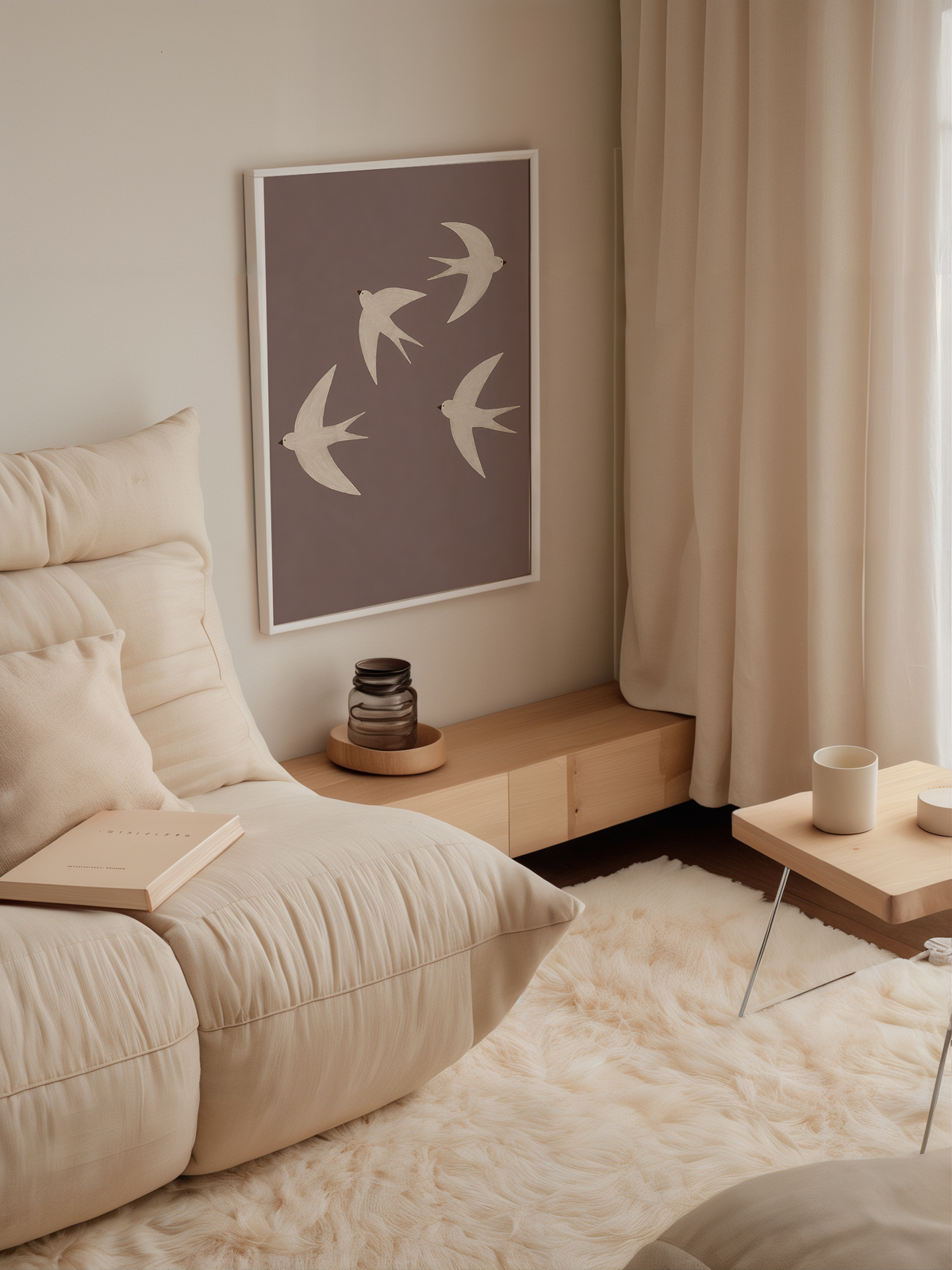 Swallow Bird Wall Art Poster