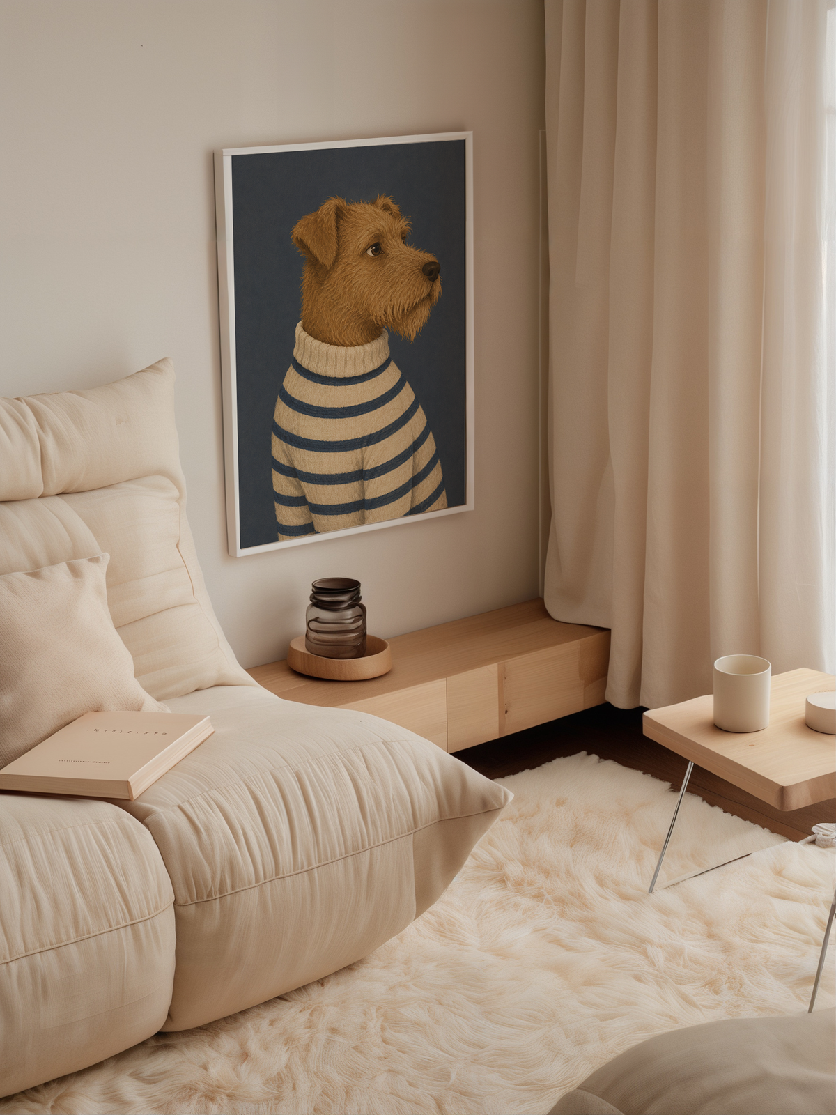 Border Terrier Wall Art Poster
