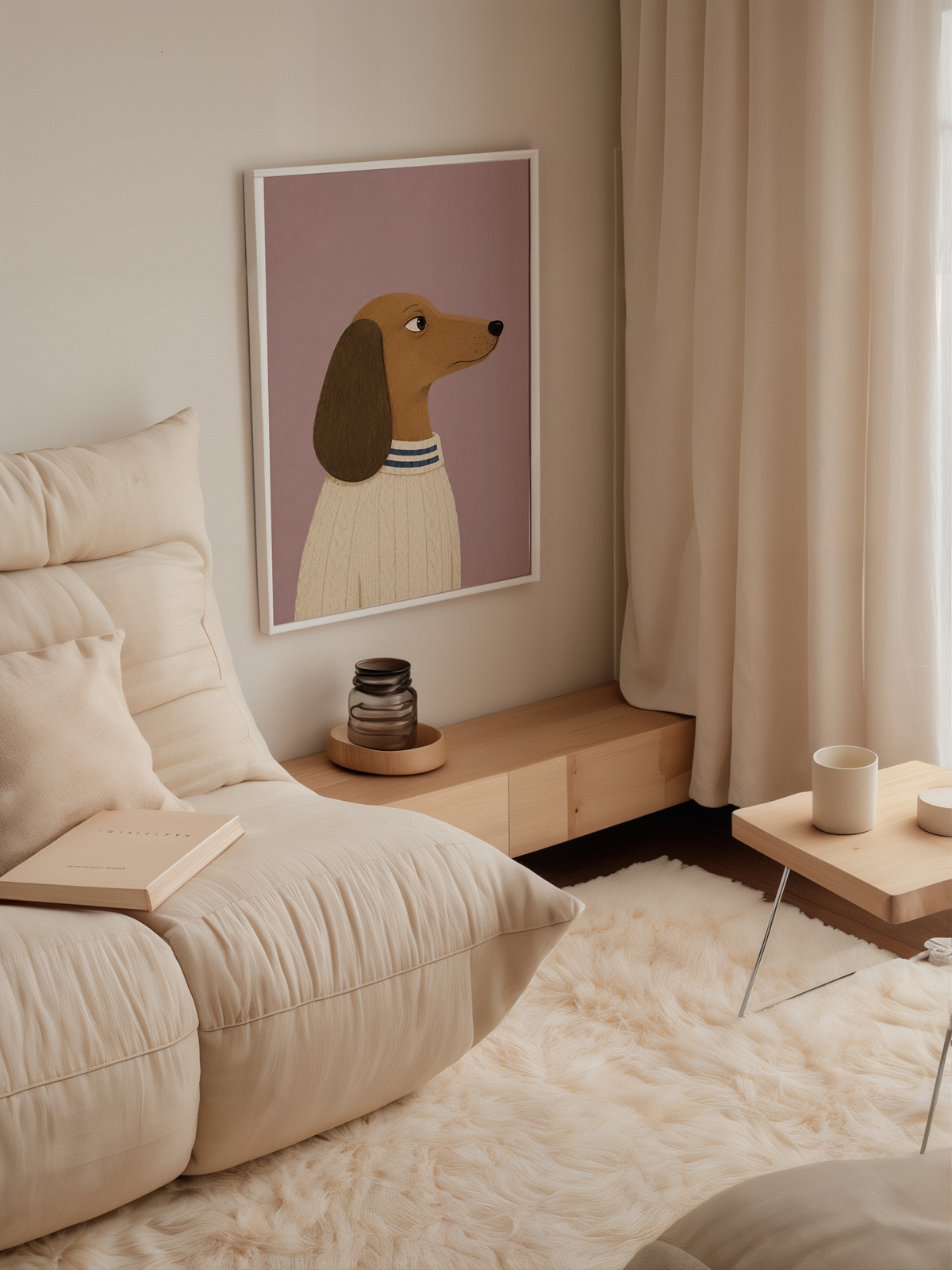Dachshund Wall Art Poster