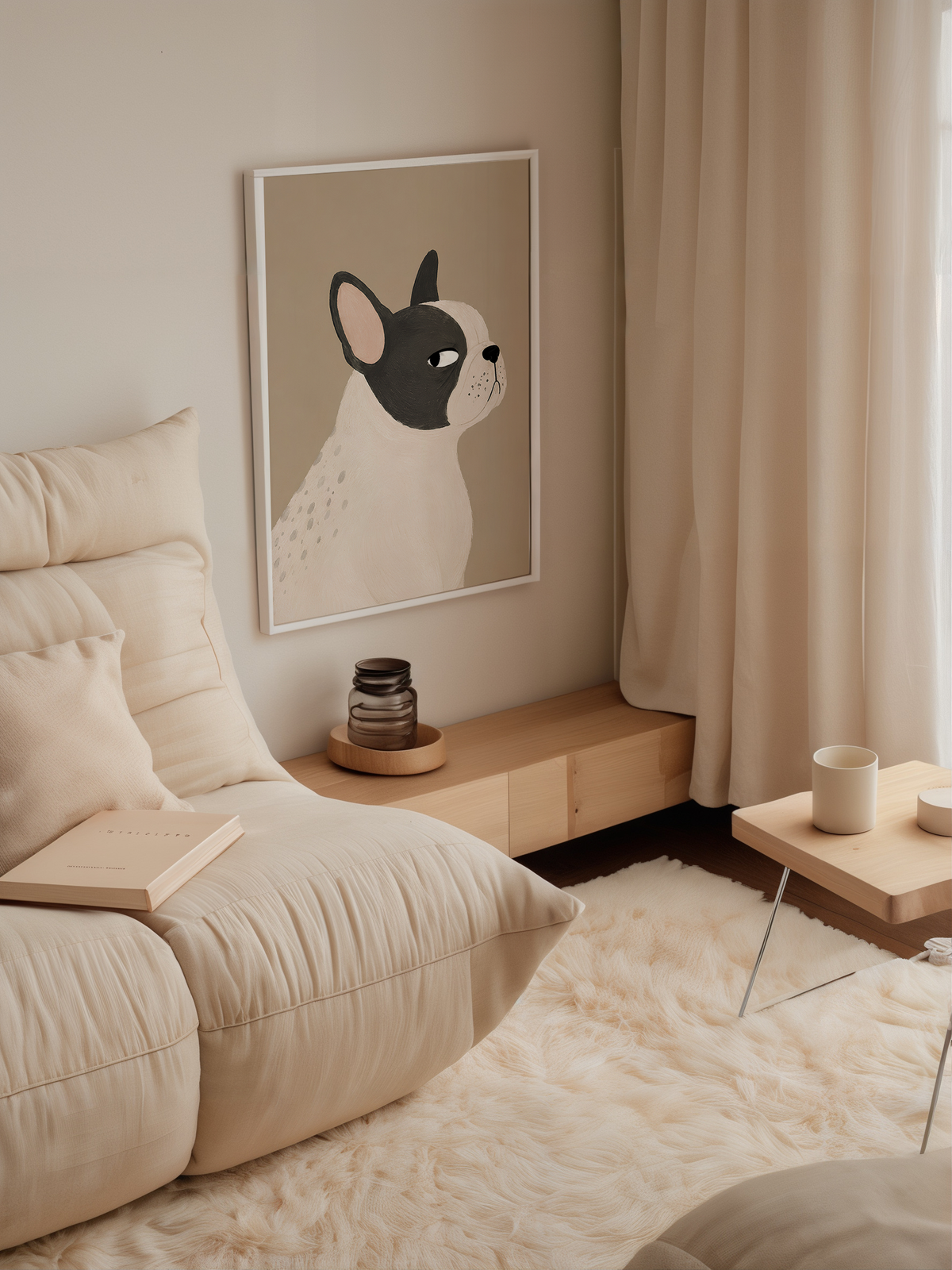 French Bulldog Wall Art Poster