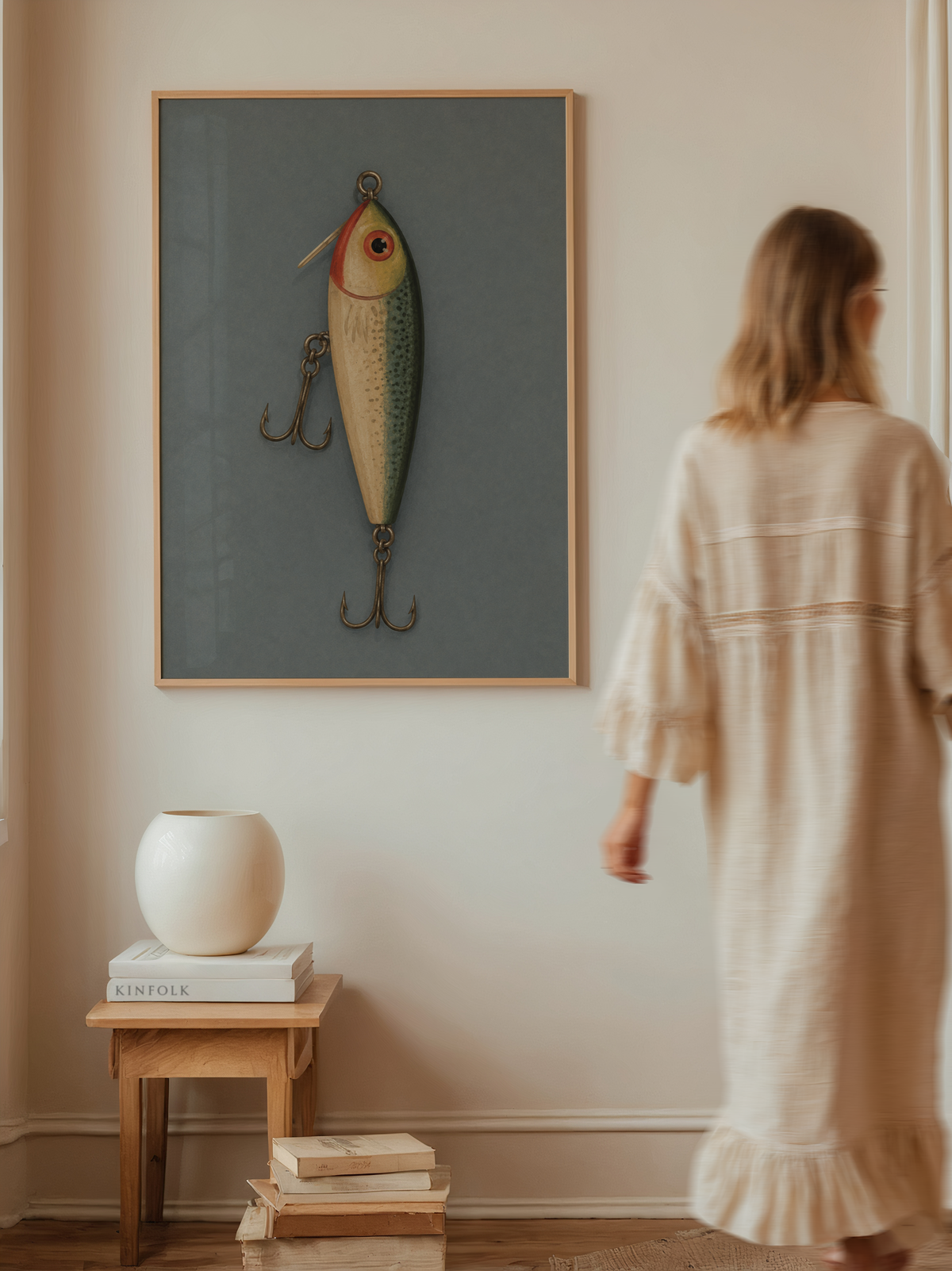 Vintage Fishing Lure Wall Art Poster