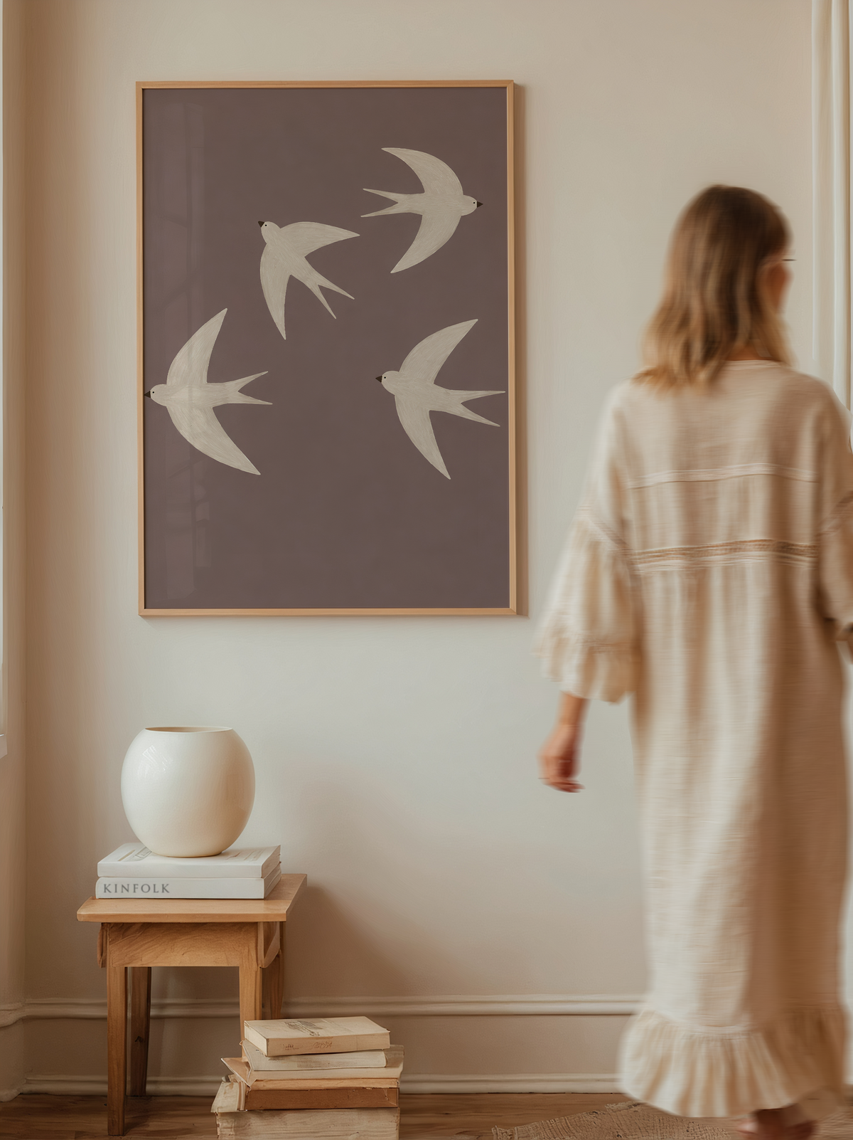 Swallow Bird Wall Art Poster