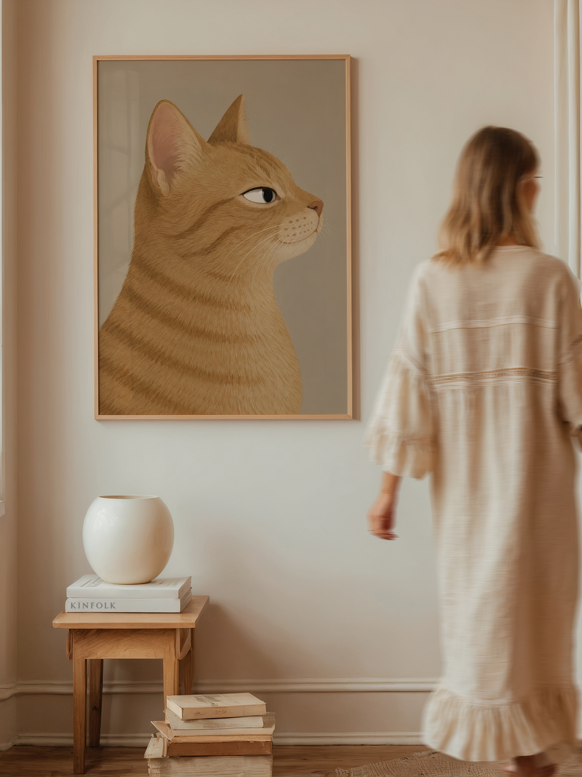 Cat Wall Art Poster