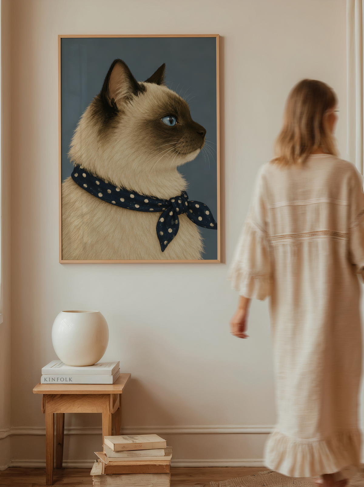 Siamese Cat Wall Art Poster