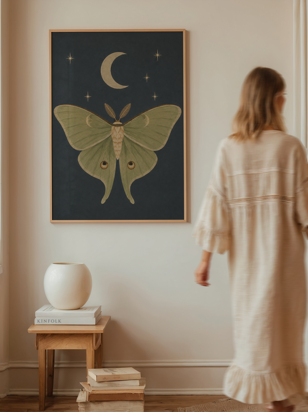 Luna Moth Wall Art Poster