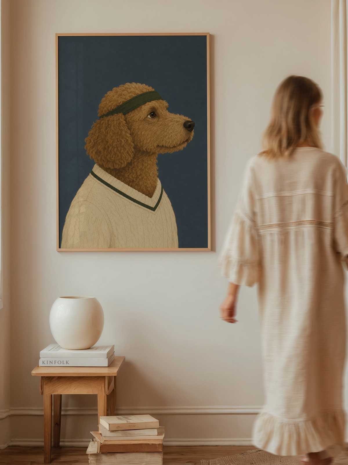 Poodle Wall Art Poster