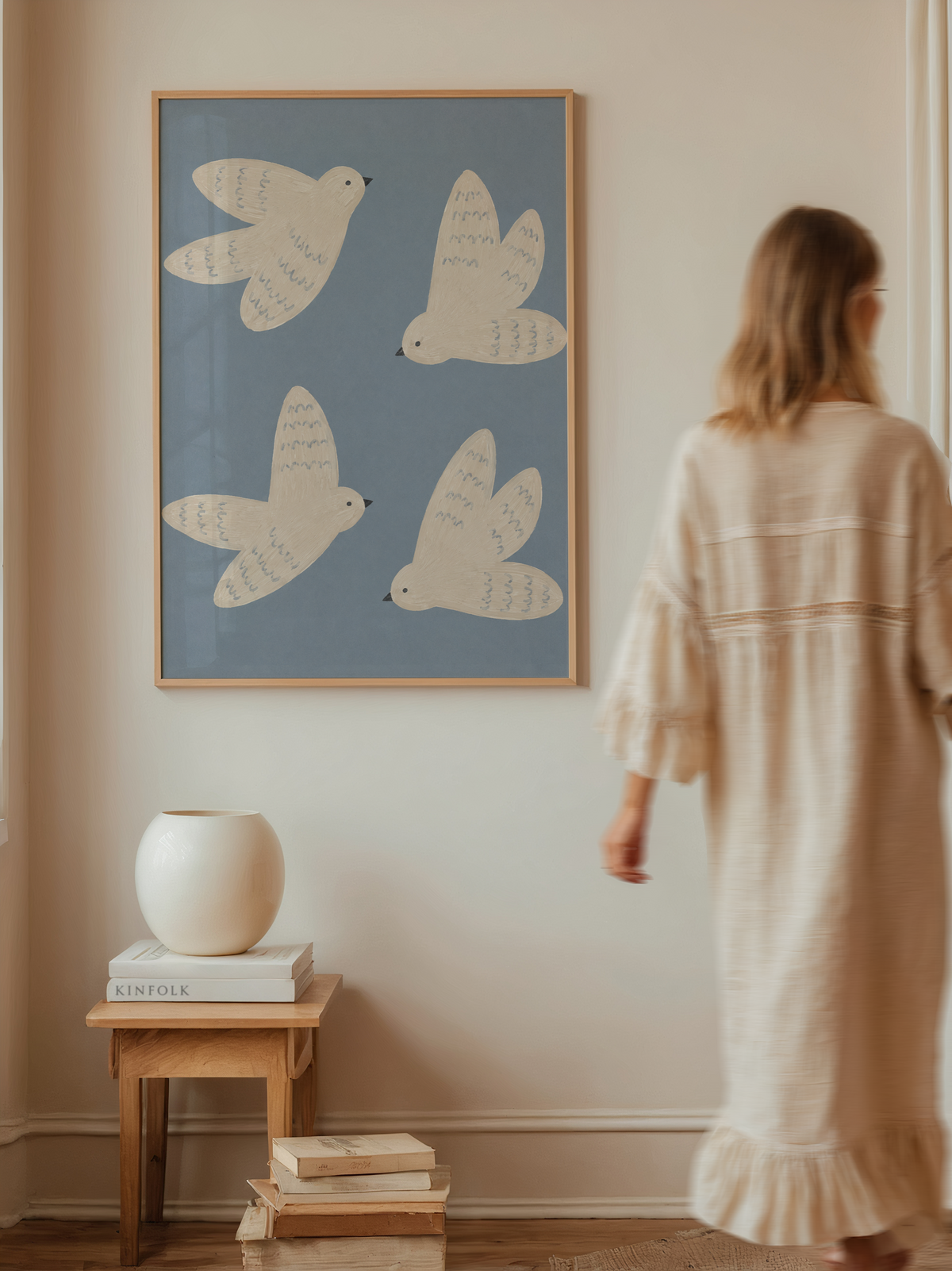 Flying Bird Wall Art Poster