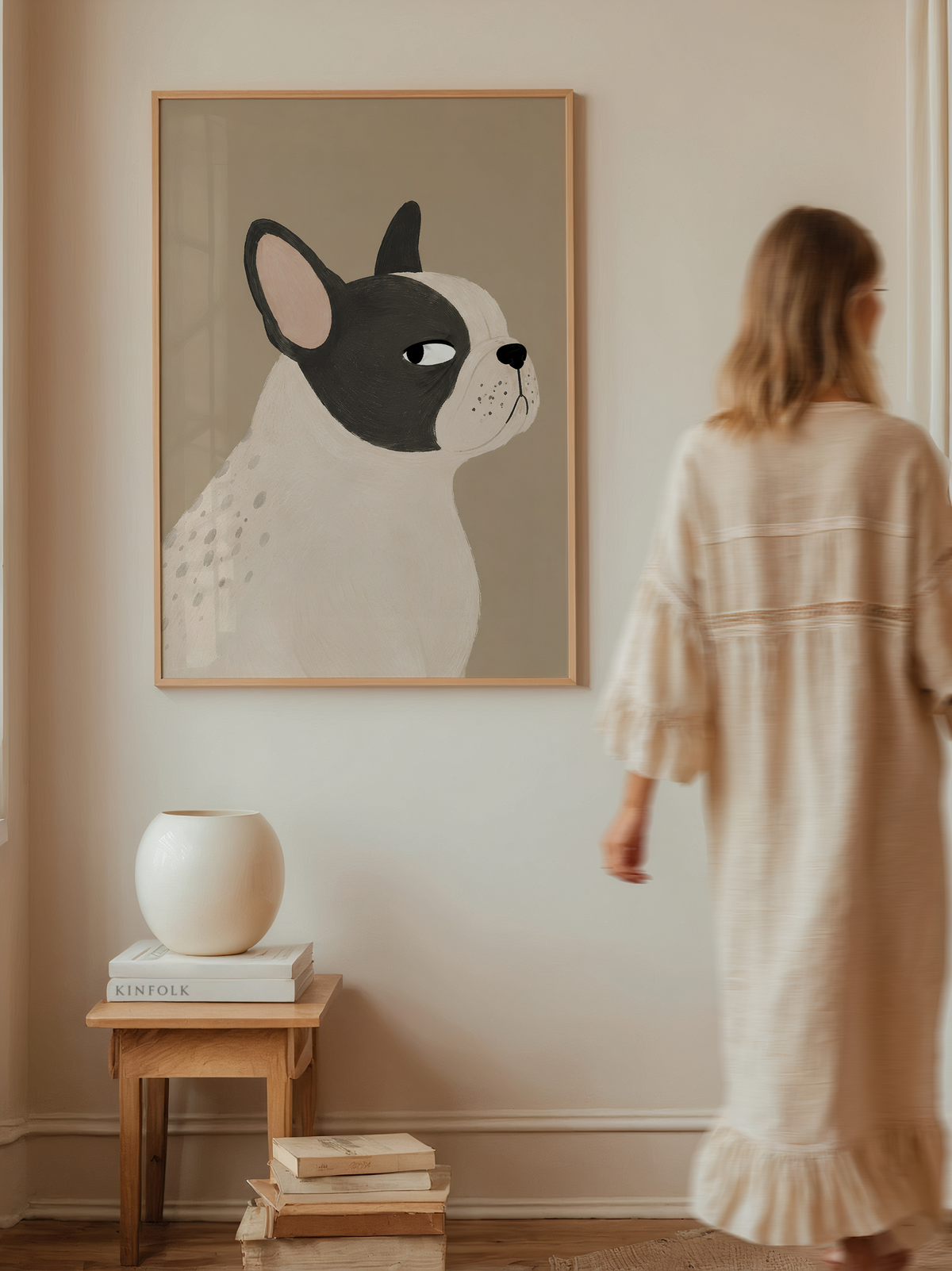 French Bulldog Wall Art Poster
