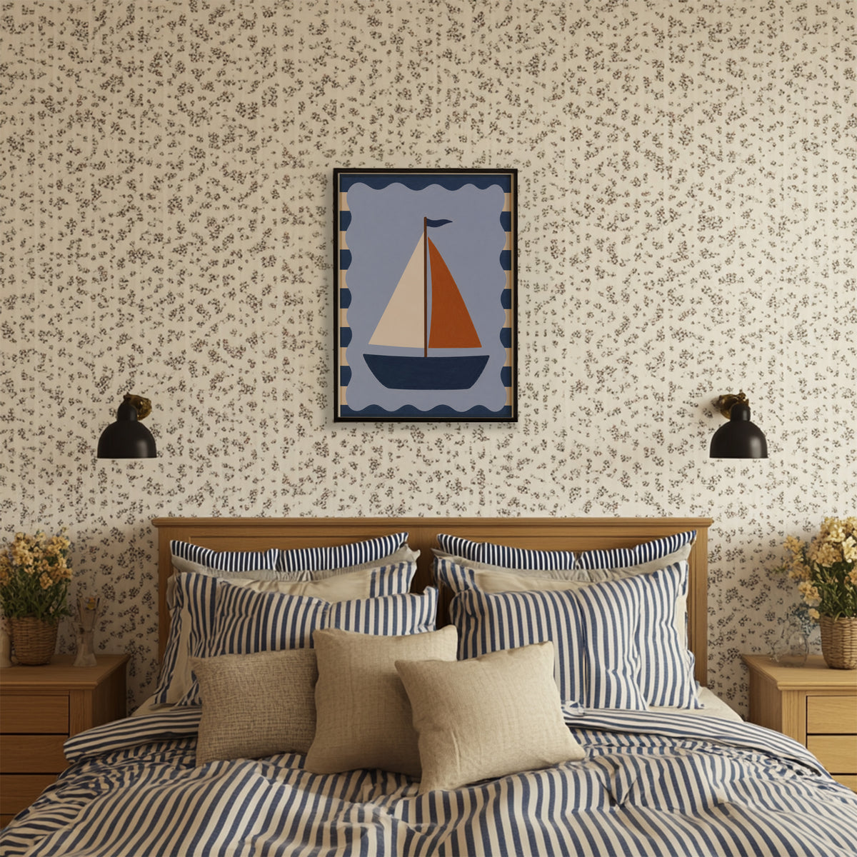 Sailboat Wall Art Poster