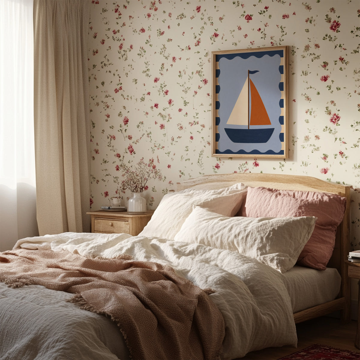 Sailboat Wall Art Poster
