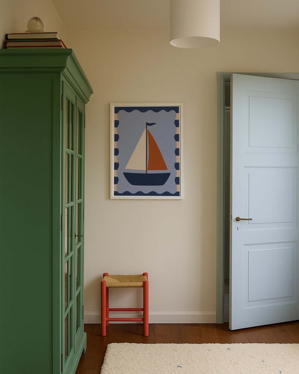 Sailboat Wall Art Poster