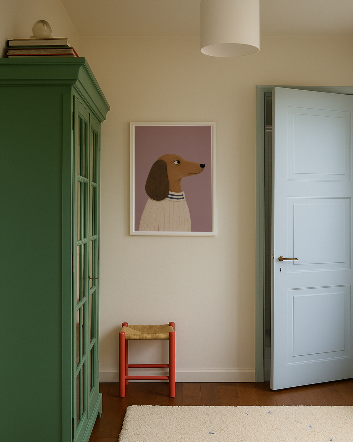Dachshund Wall Art Poster