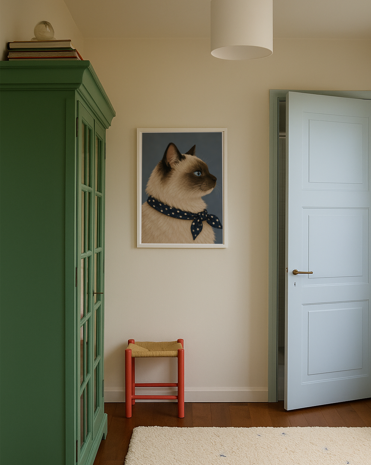 Siamese Cat Wall Art Poster