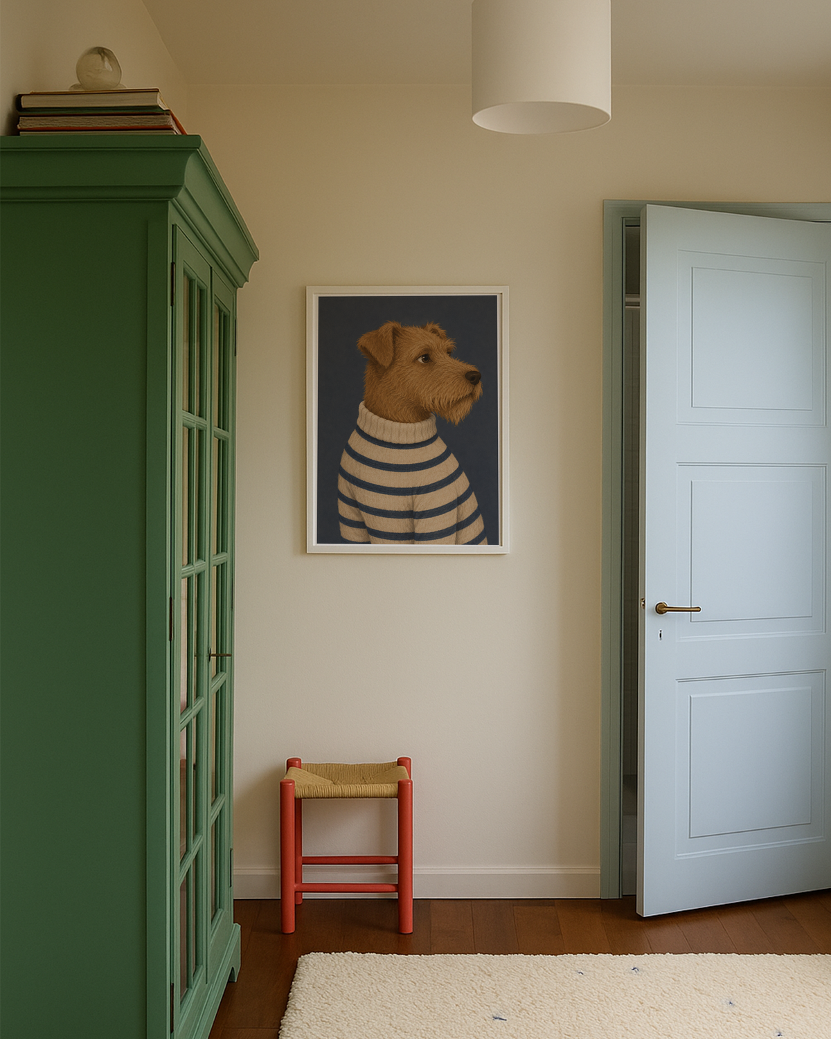 Border Terrier Wall Art Poster