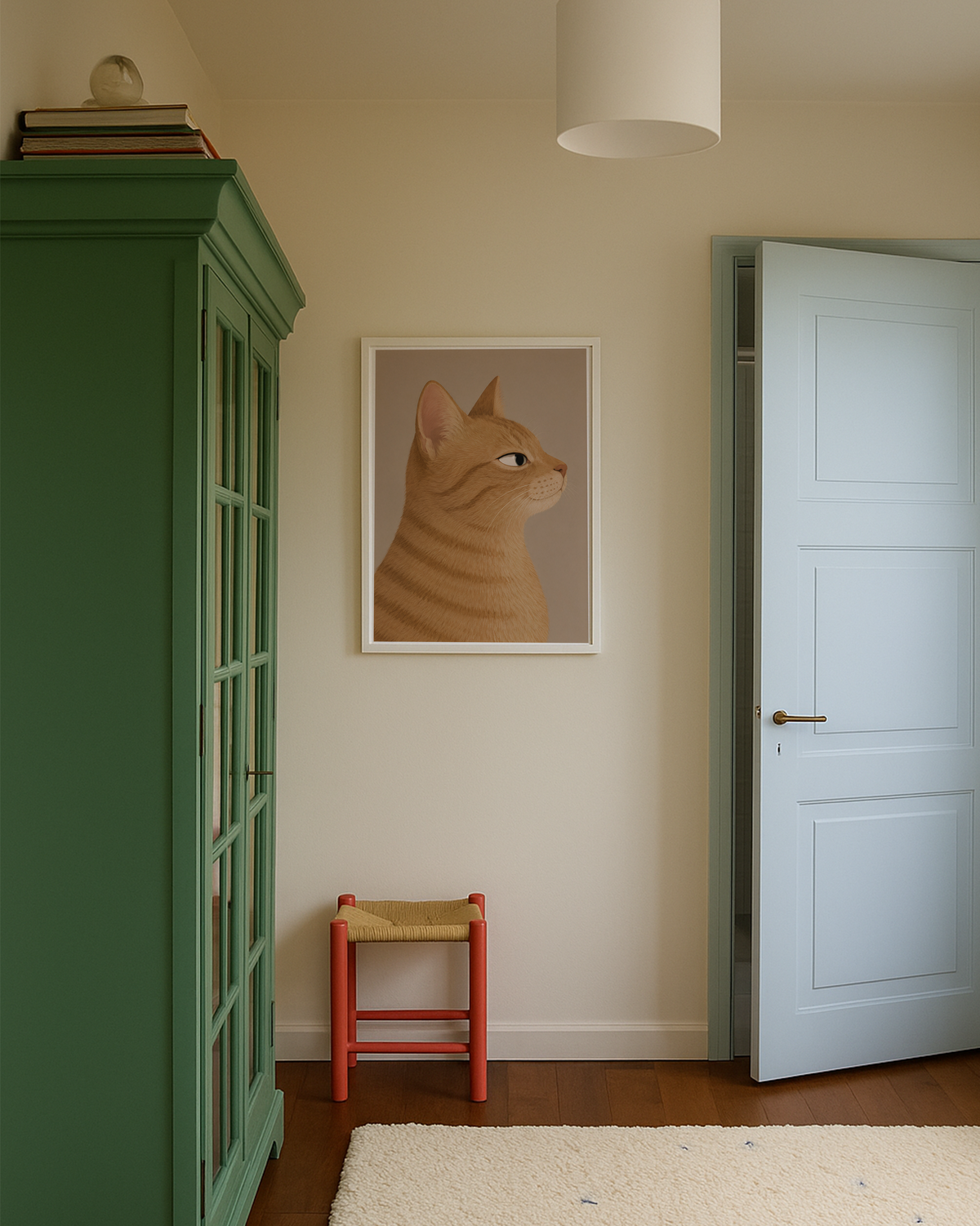 Cat Wall Art Poster