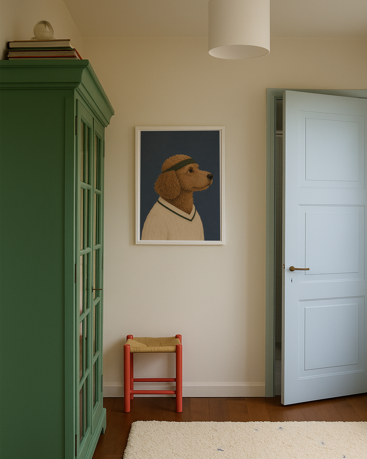Poodle Wall Art Poster