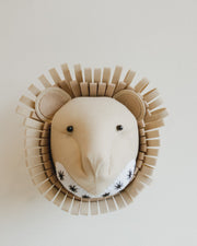 Leo the Lion – Felt Animal Wall Mount