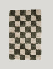 The Forest Check Bath Mat