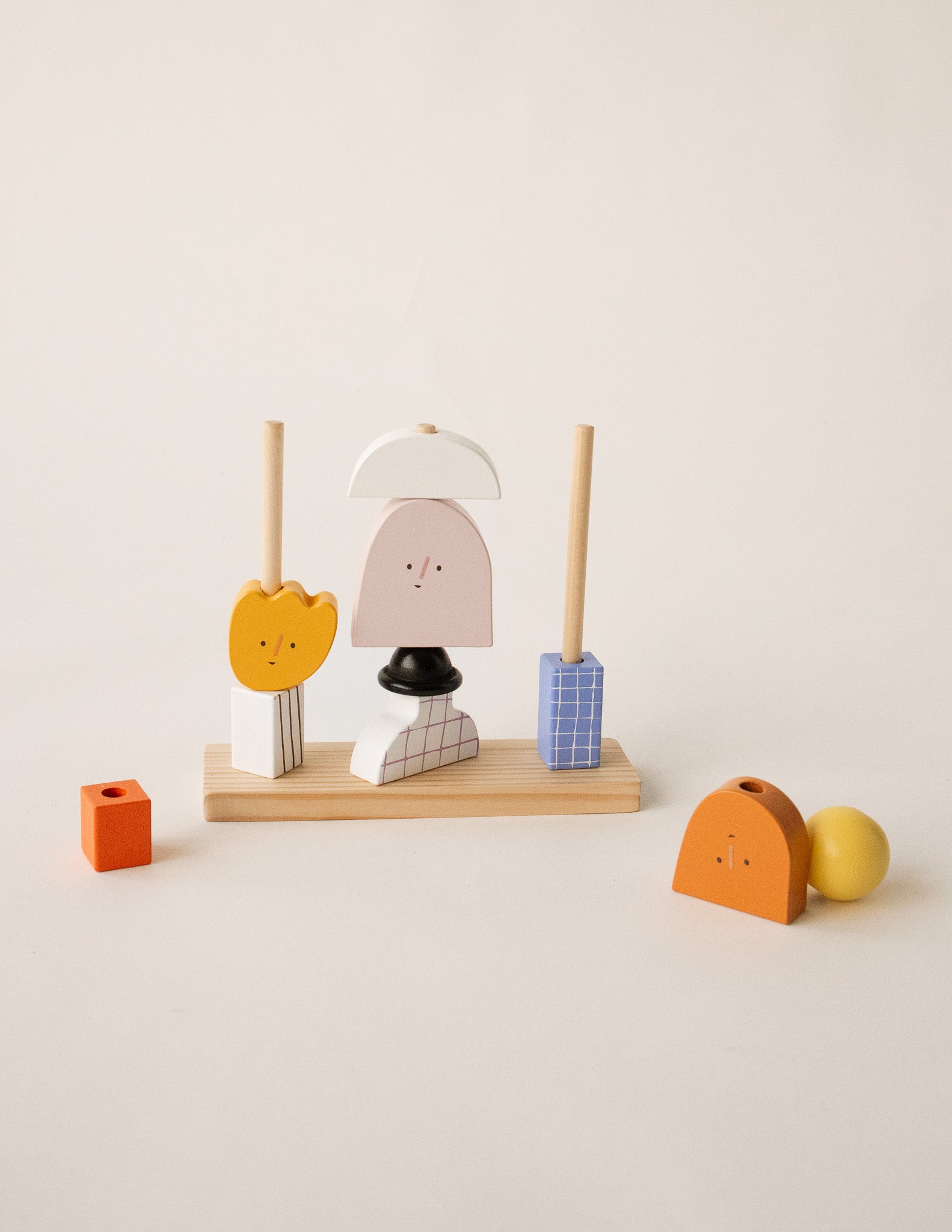 Friendly Faces Stacking Toy