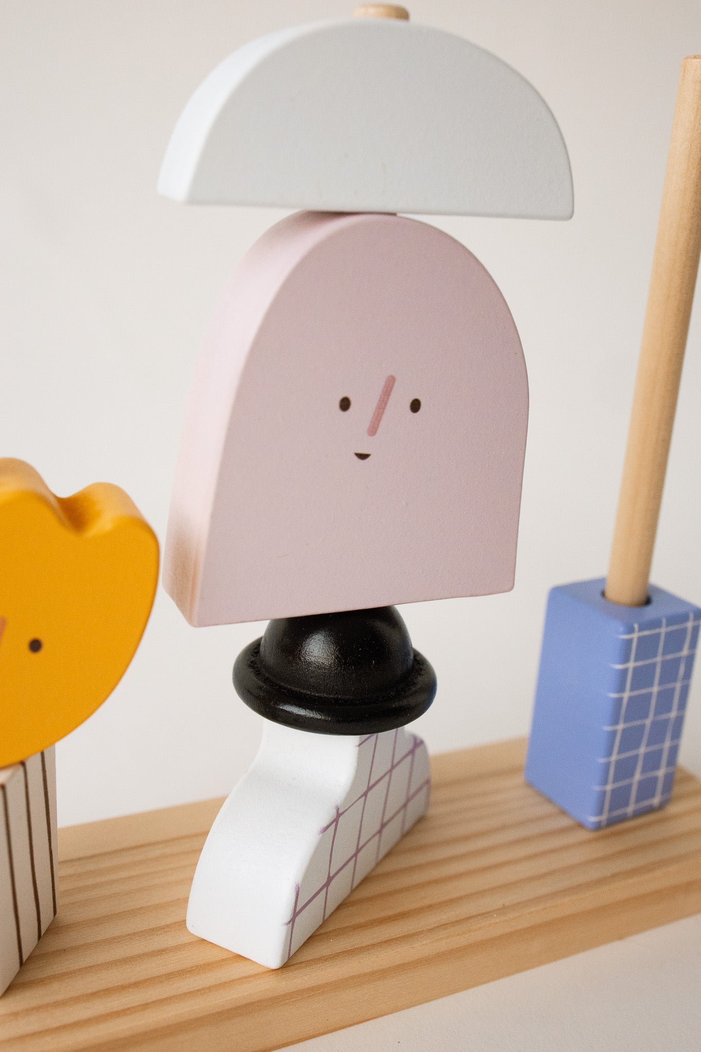 Friendly Faces Stacking Toy