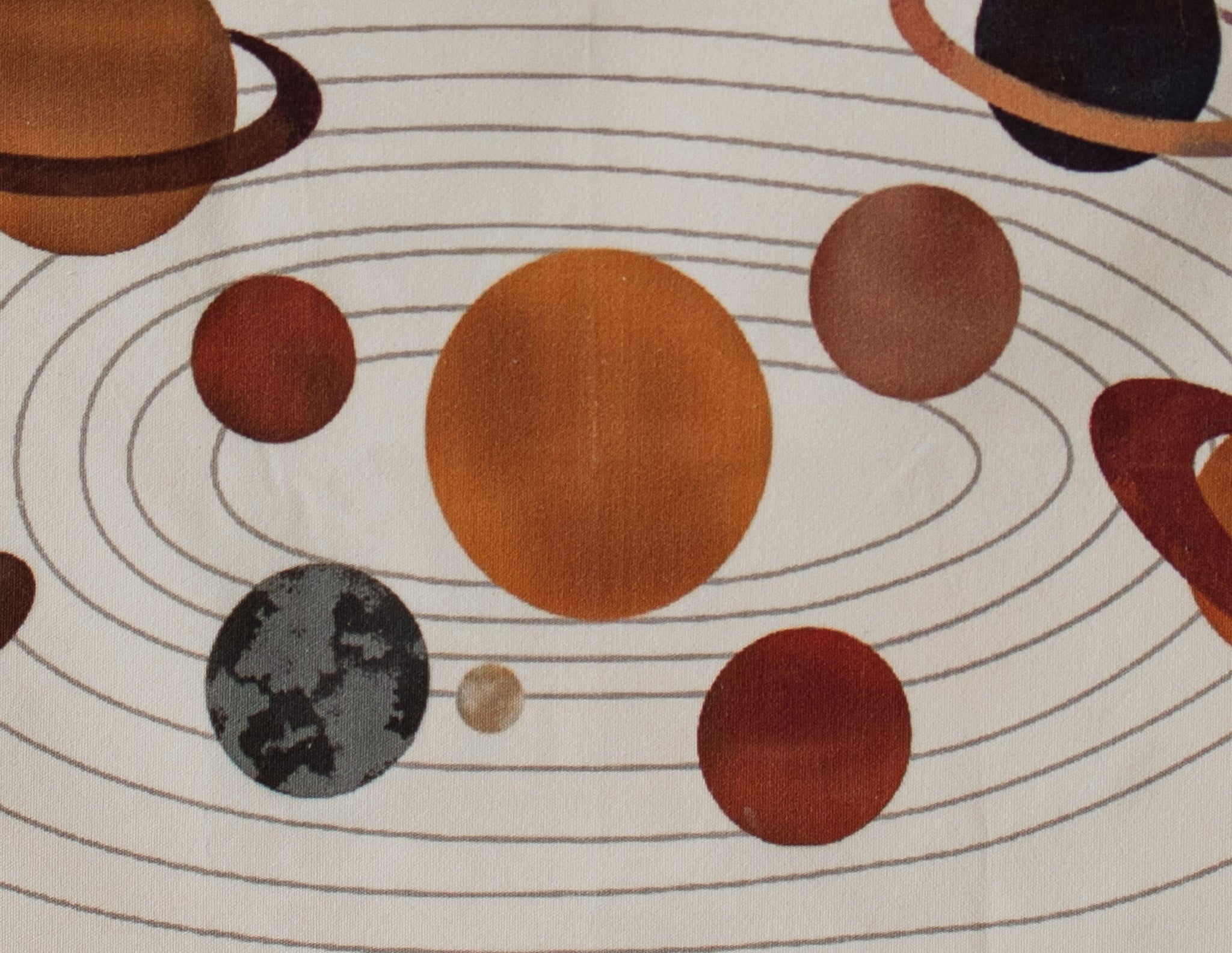 Solar System Canvas Wall Hanging