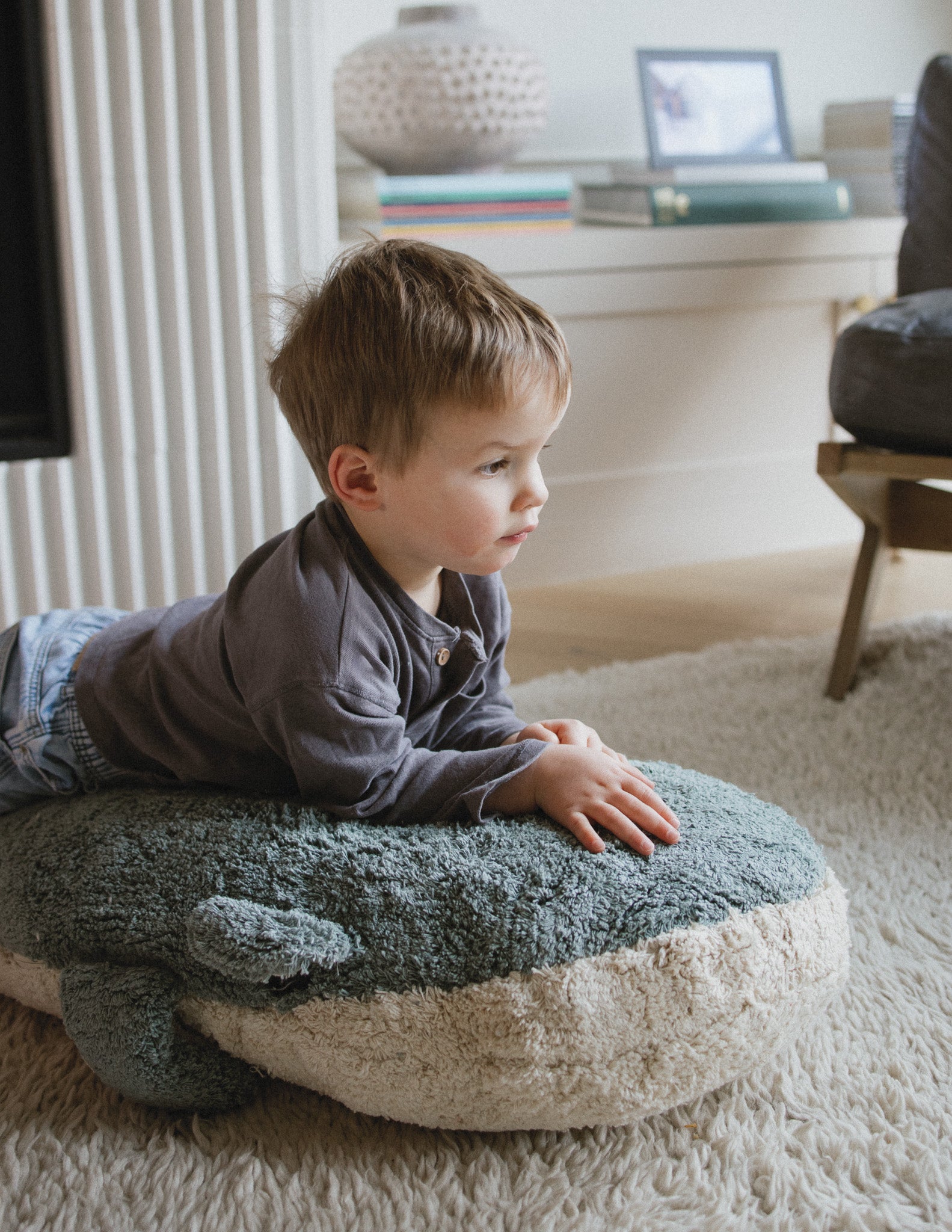 Willow the Whale Pouf