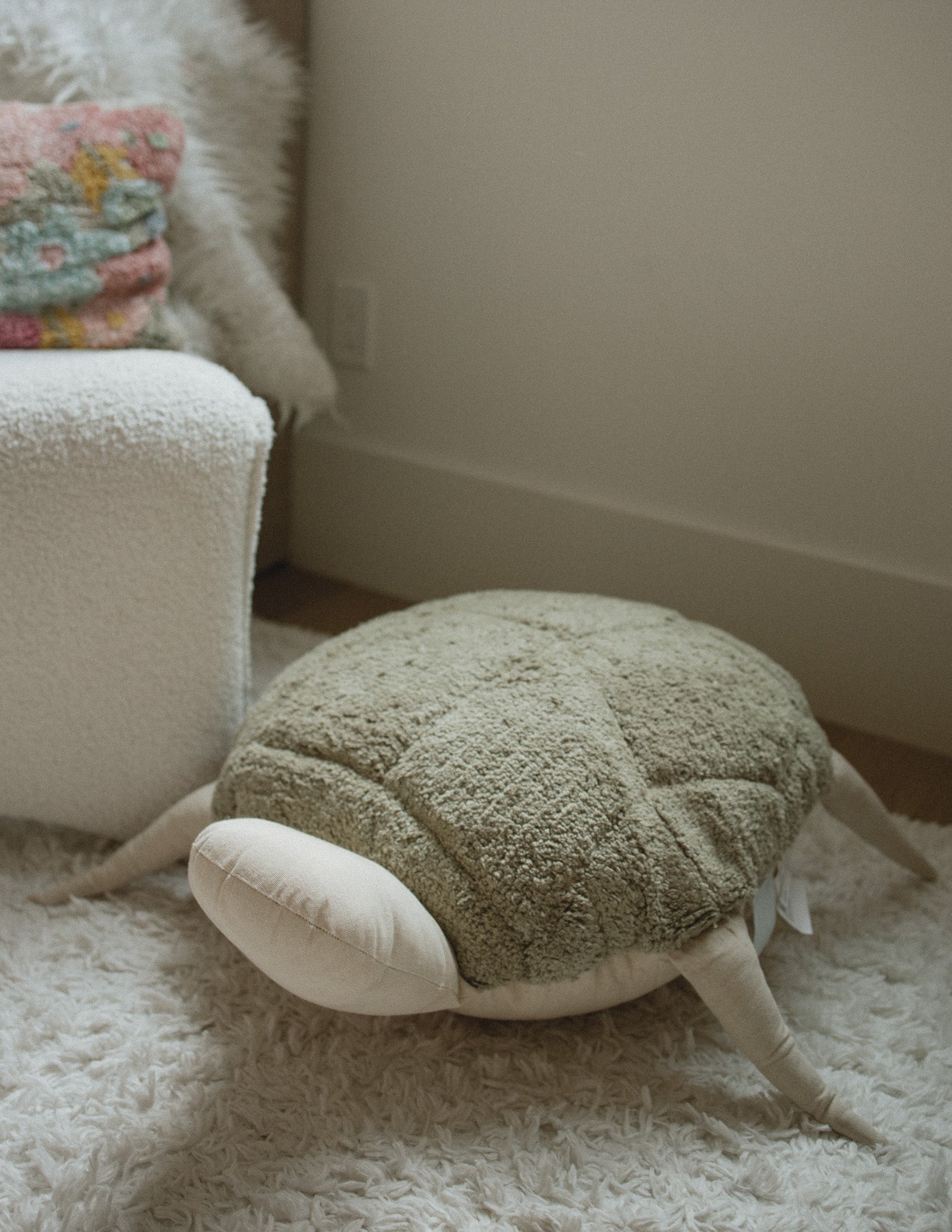 Sandy the Sea Turtle Pouf